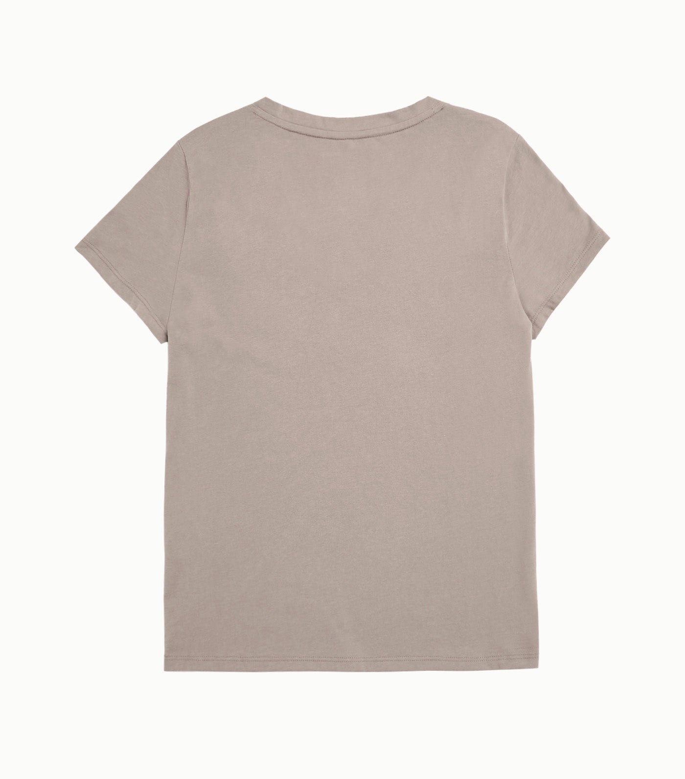 Solid V-Neck Tee with Tonal