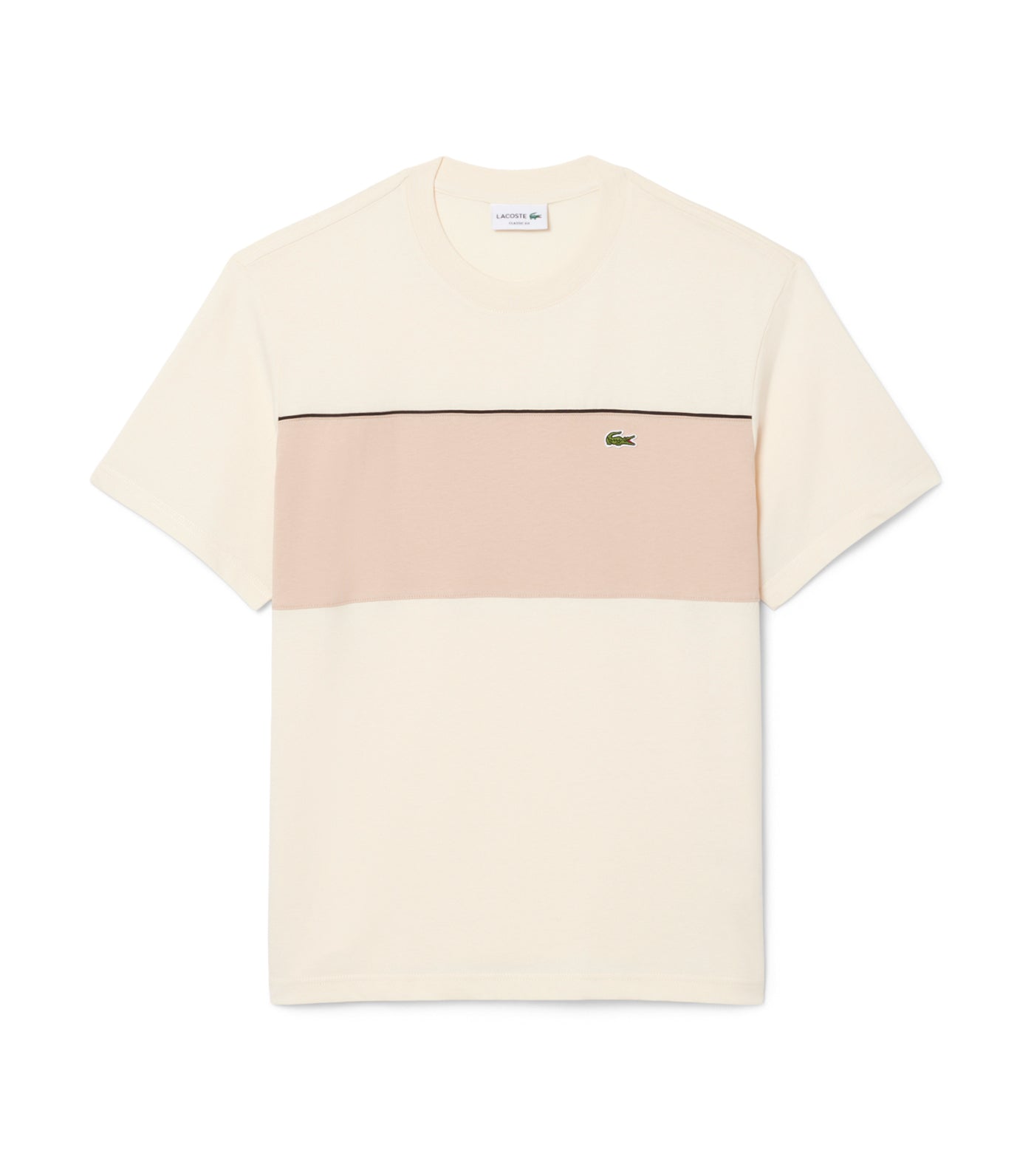 Colour-Block Cotton T-Shirt