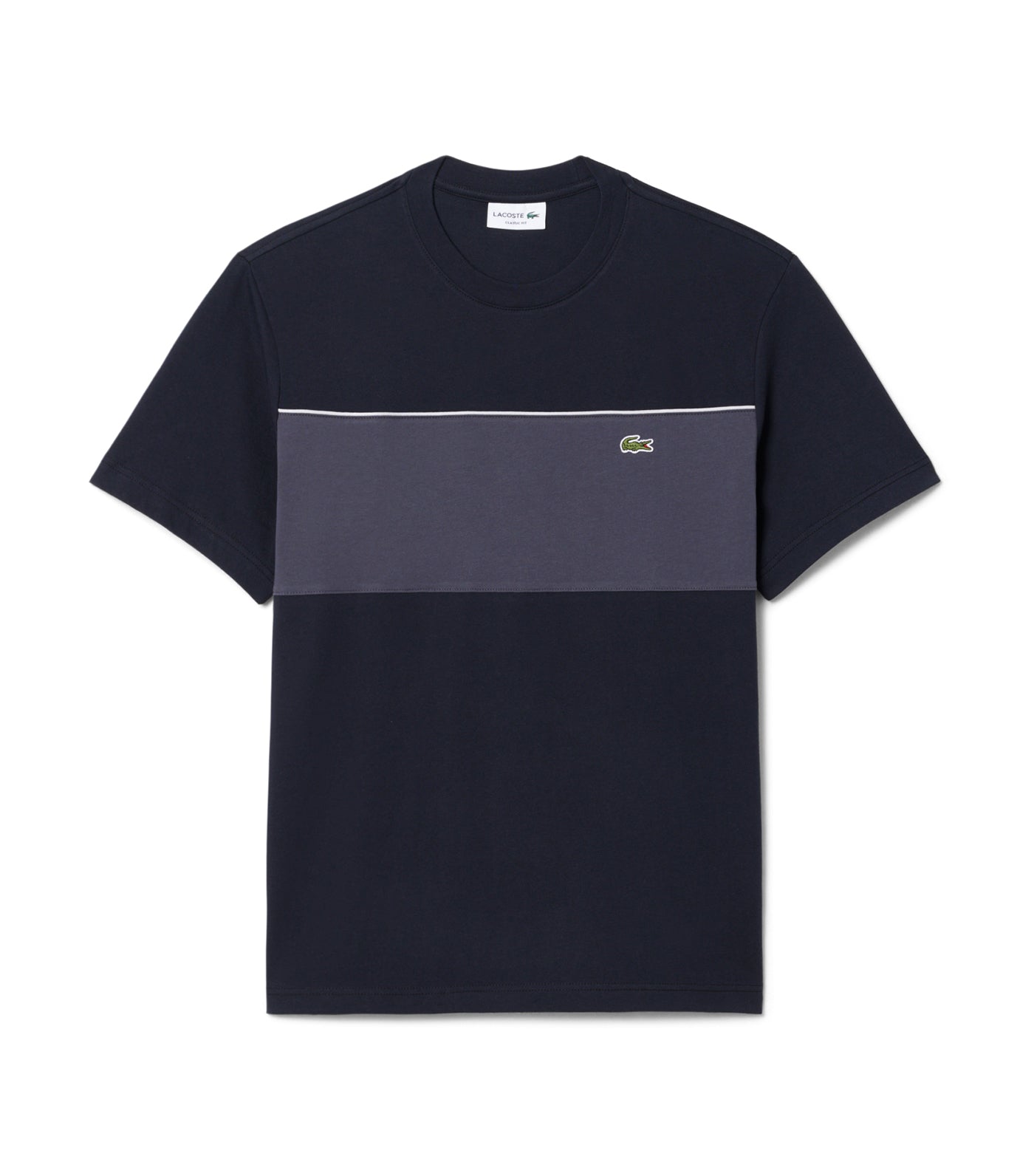 Color-Block Cotton T-Shirt