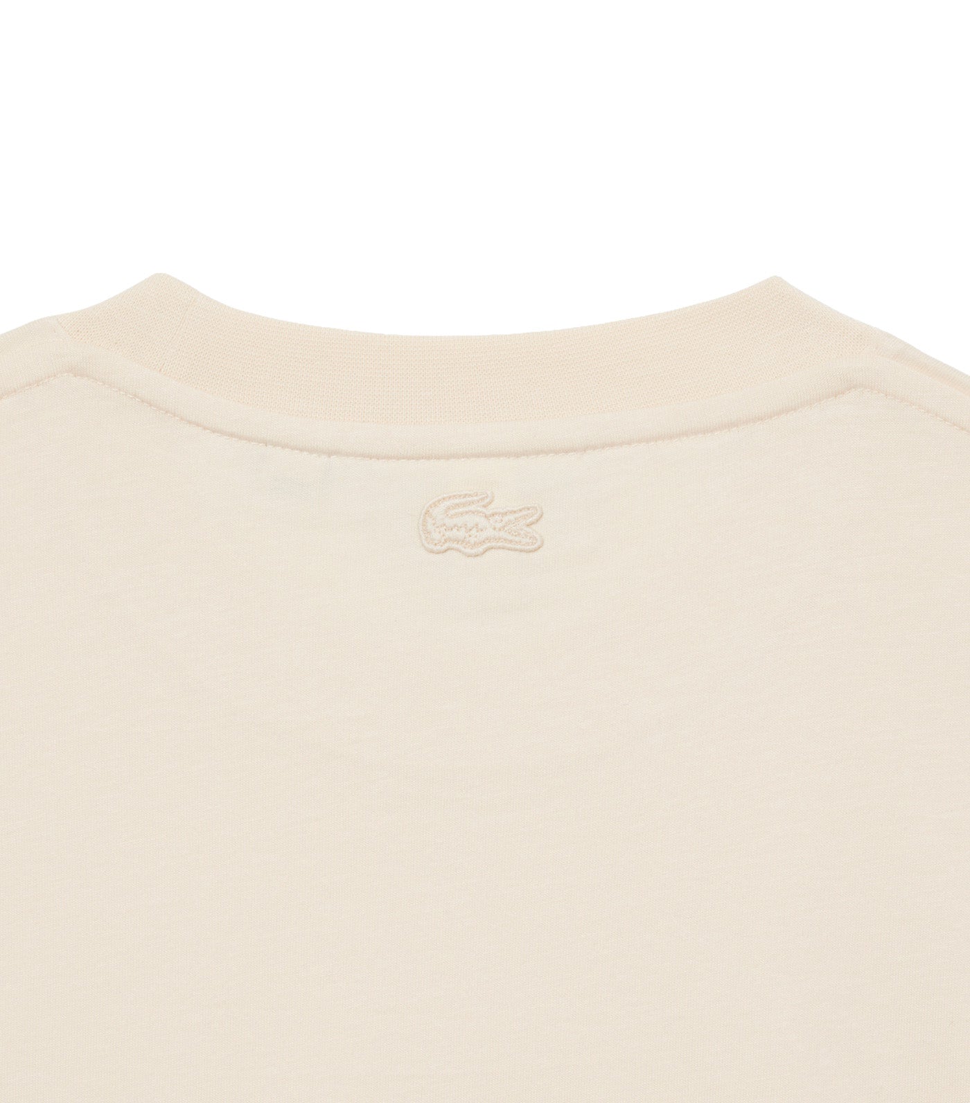 Printed Cotton T-Shirt Naturel Clair