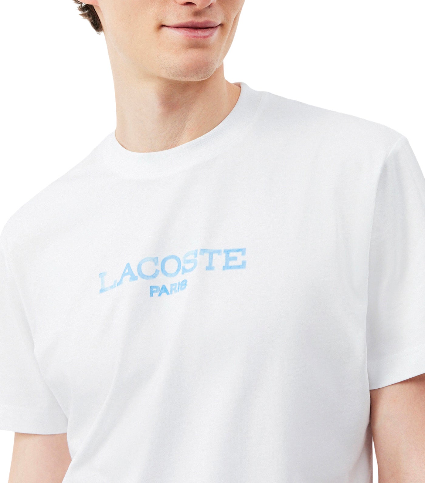 Printed Cotton T-Shirt White