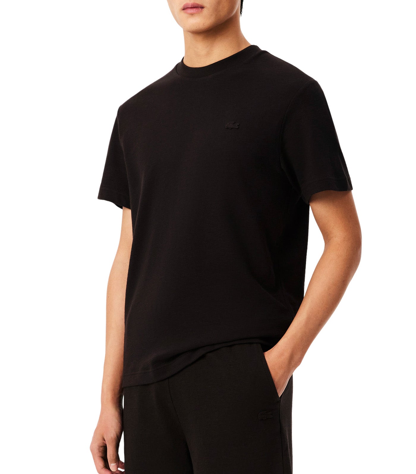 Lacoste Textured Jersey T-Shirt Buffalo