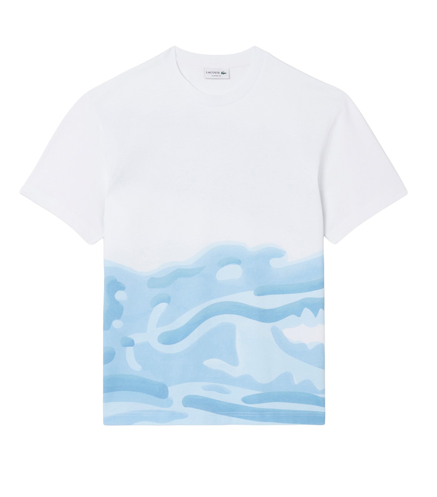 Printed Cotton T-Shirt White