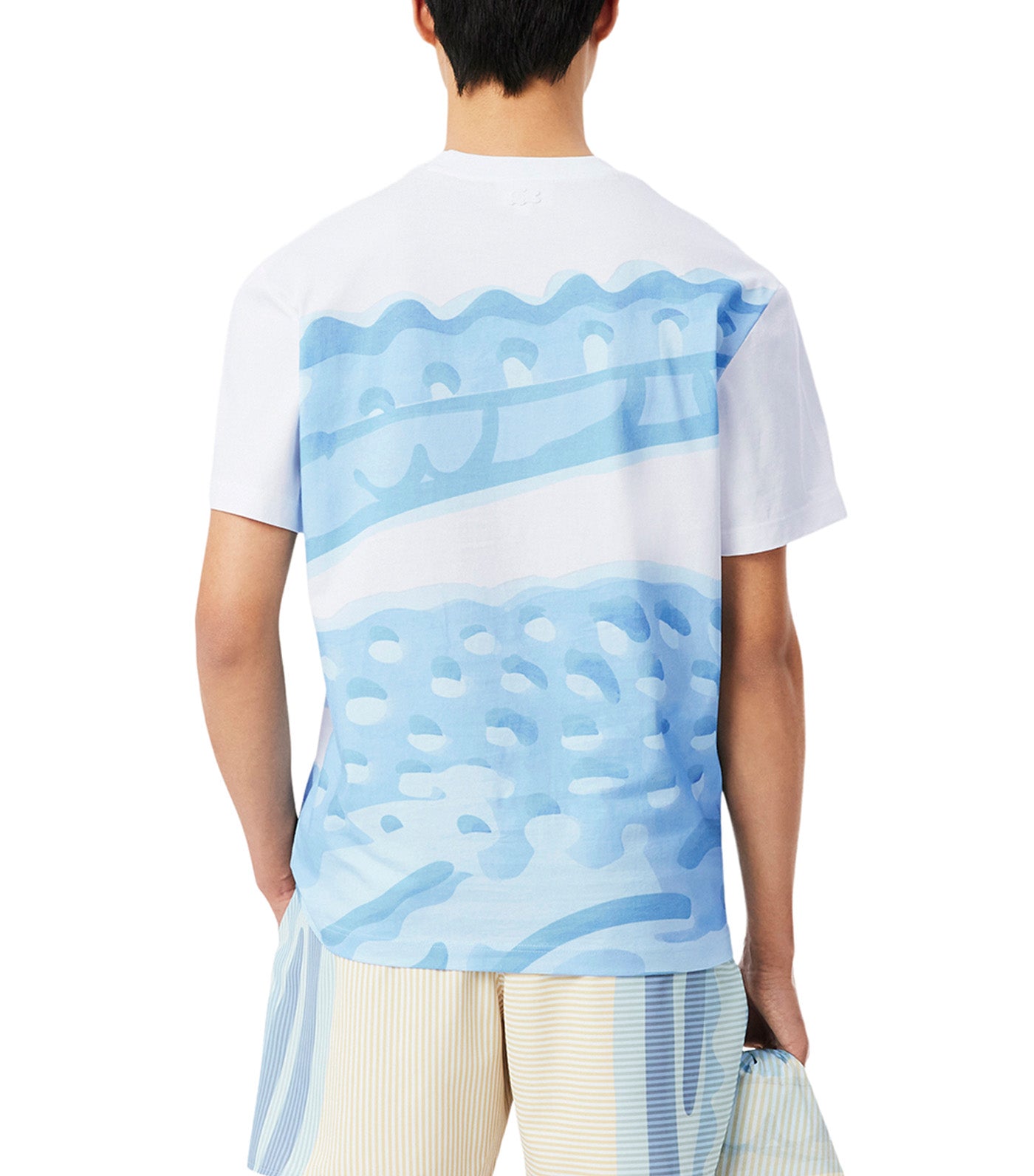 Printed Cotton T-Shirt White