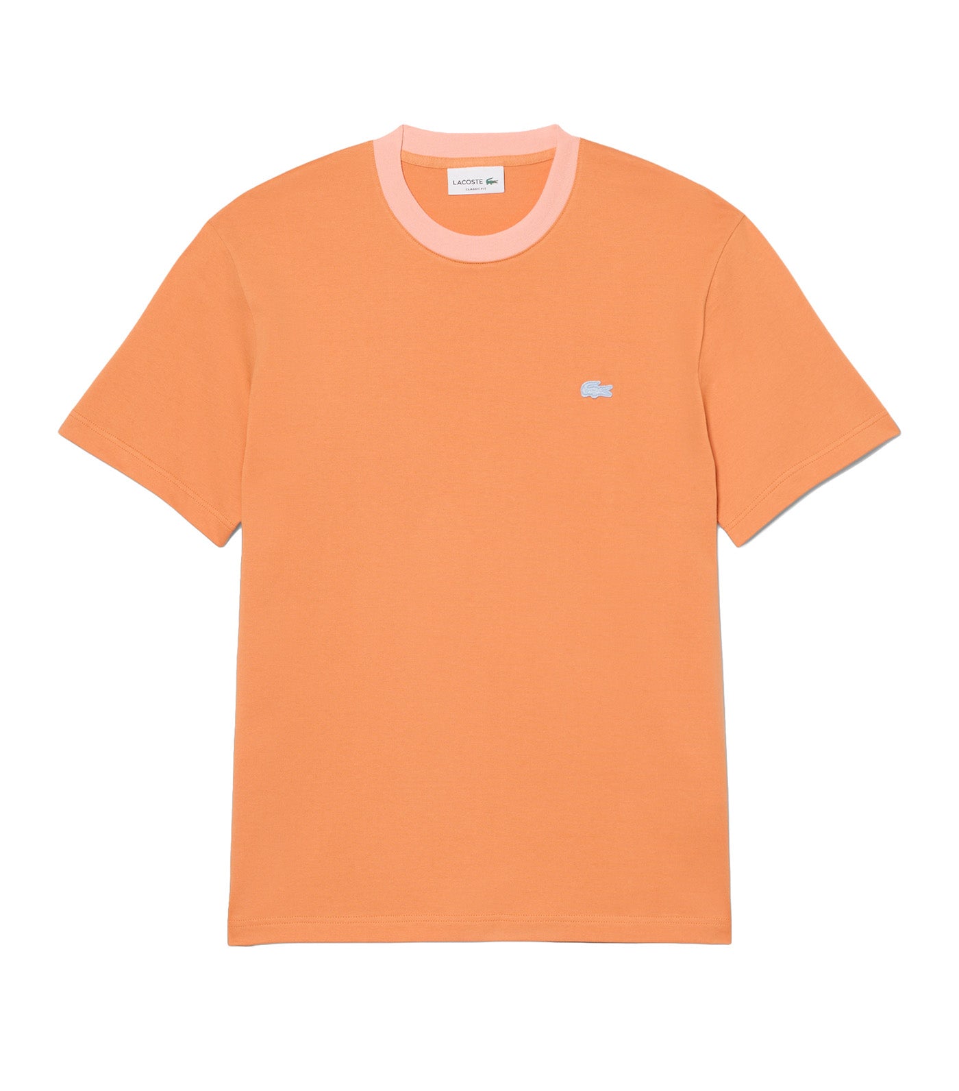 Classic Fit Colour-Block Cotton T-Shirt Blossom