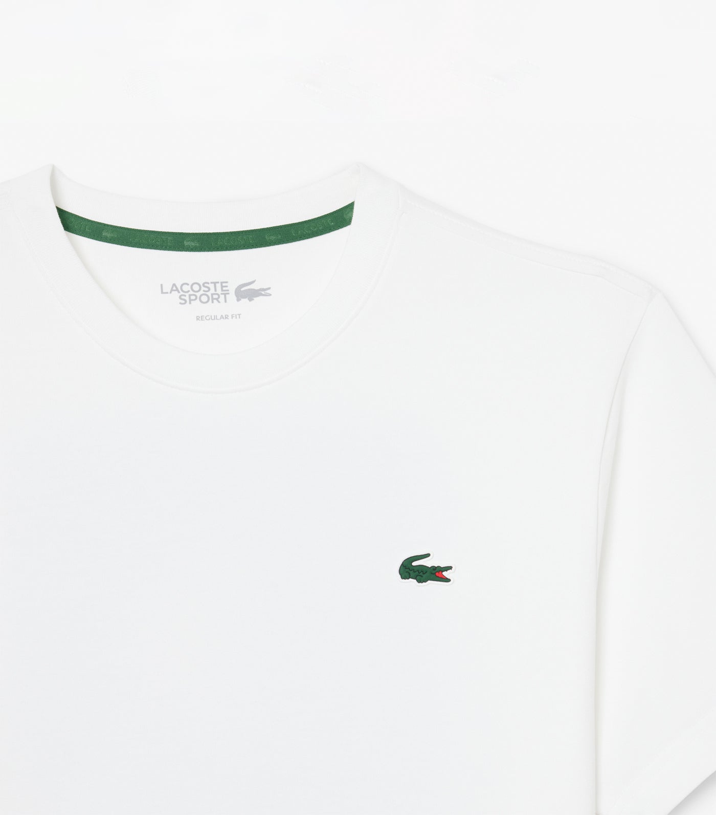 Ultra Dry Printed Tennis T-Shirt White