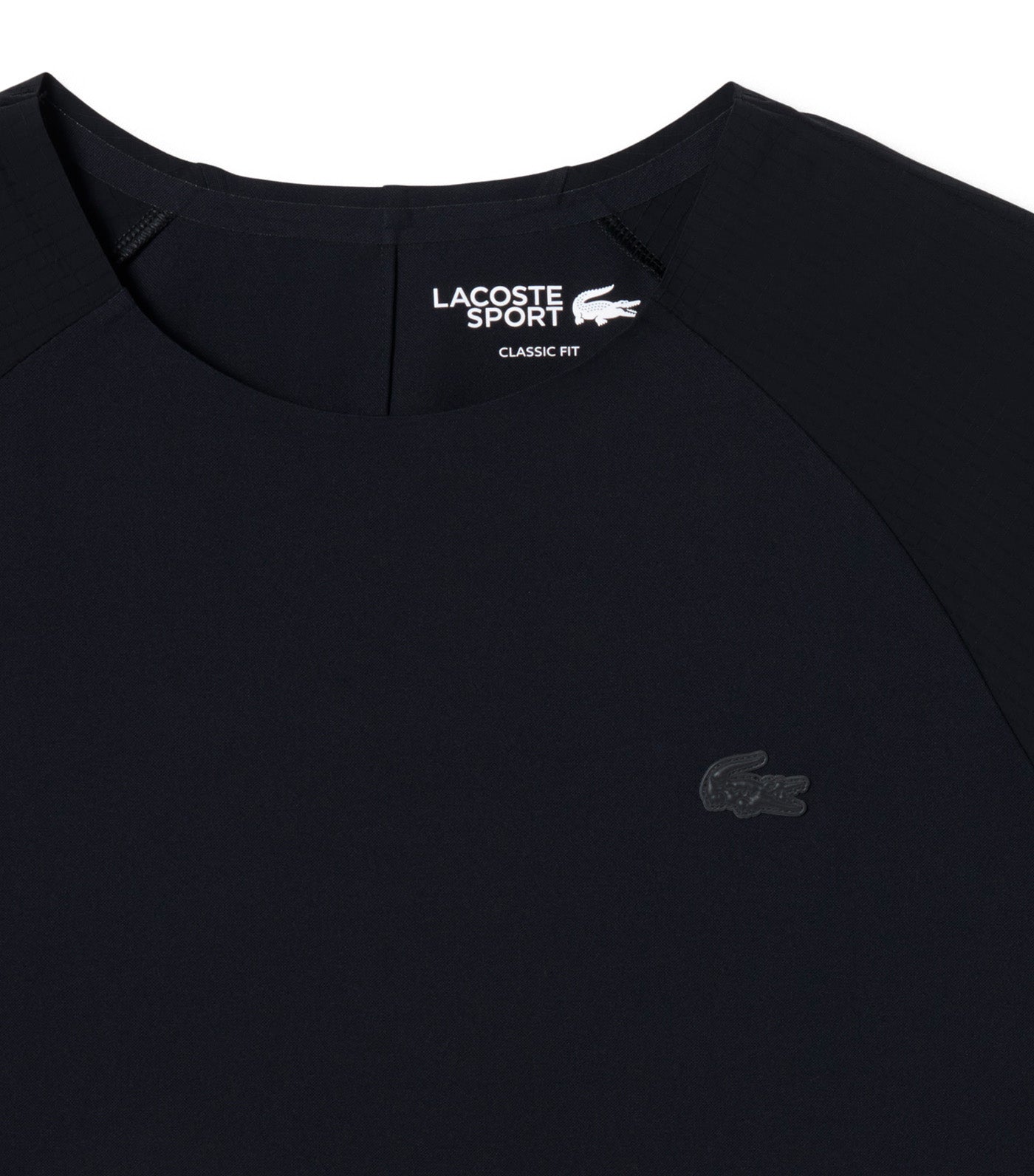Lacoste Sport Ultra Dry Interlock T-Shirt Black