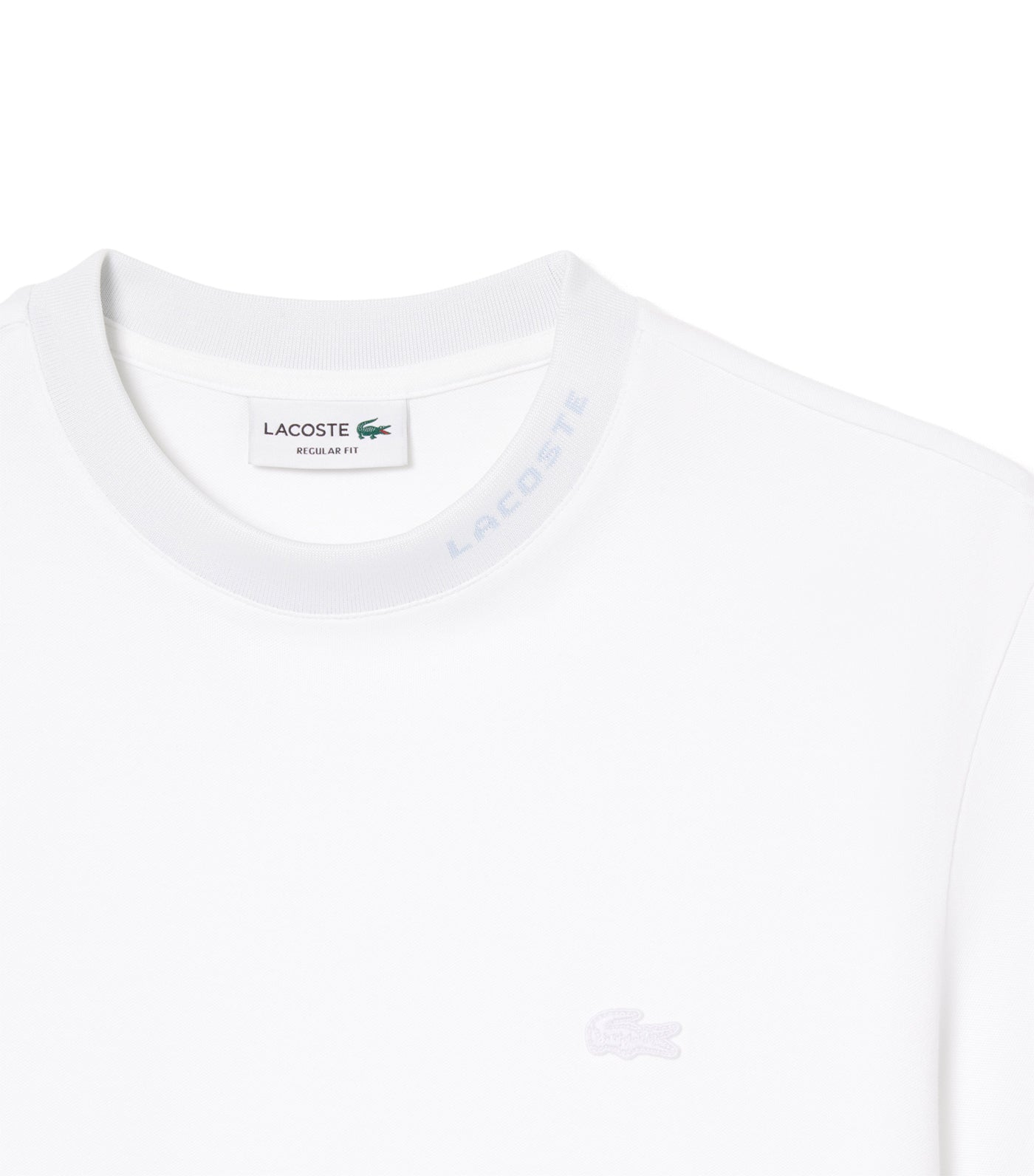 Jacquard Branded Piqué T-Shirt