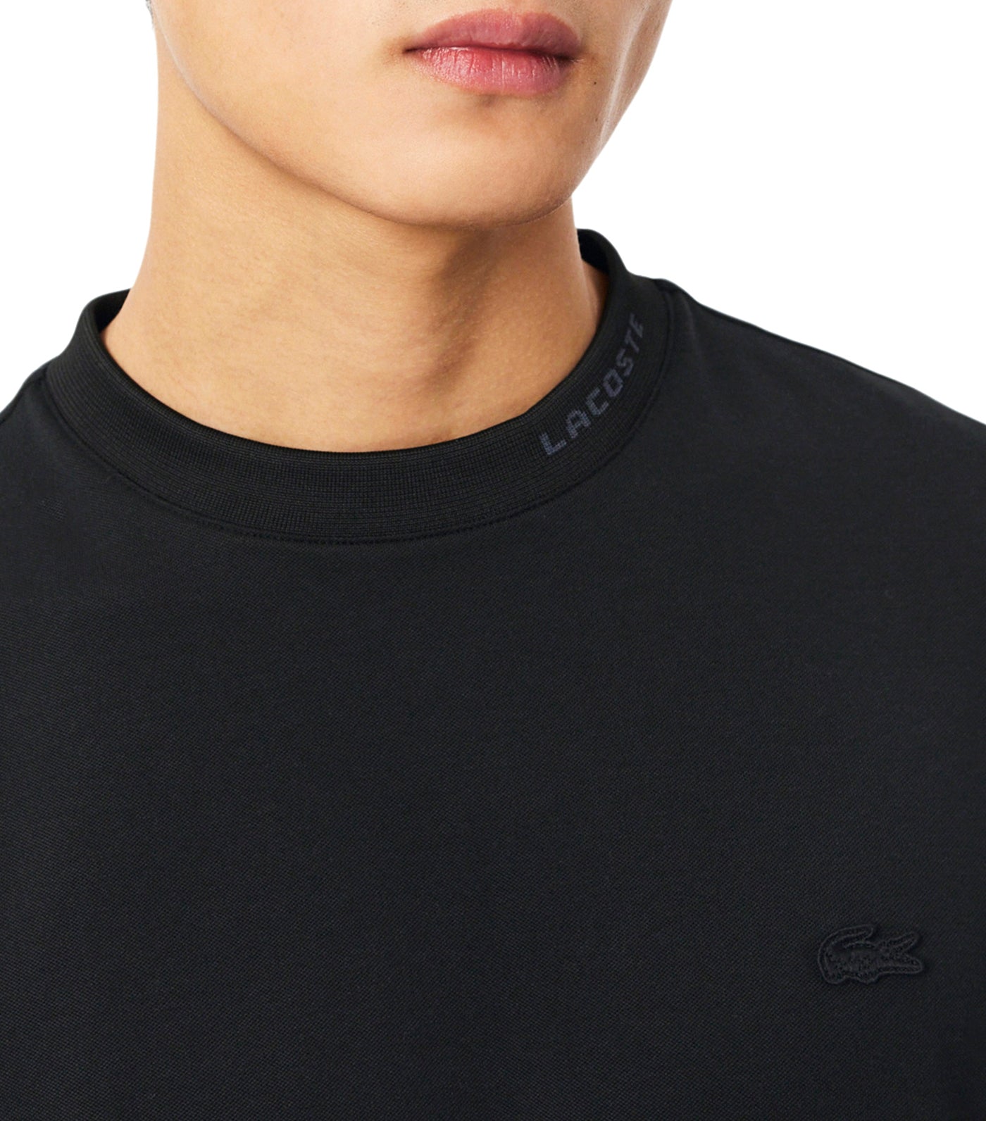 Jacquard Branded Piqué T-Shirt