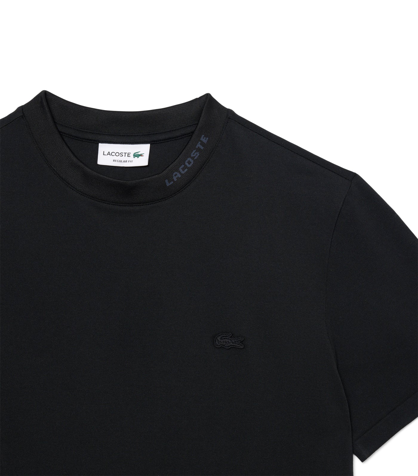 Jacquard Branded Piqué T-Shirt