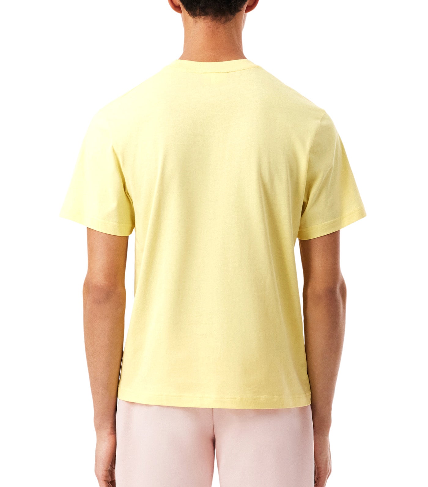 Lacoste Classic Fit Cotton Jersey T-Shirt Yellow