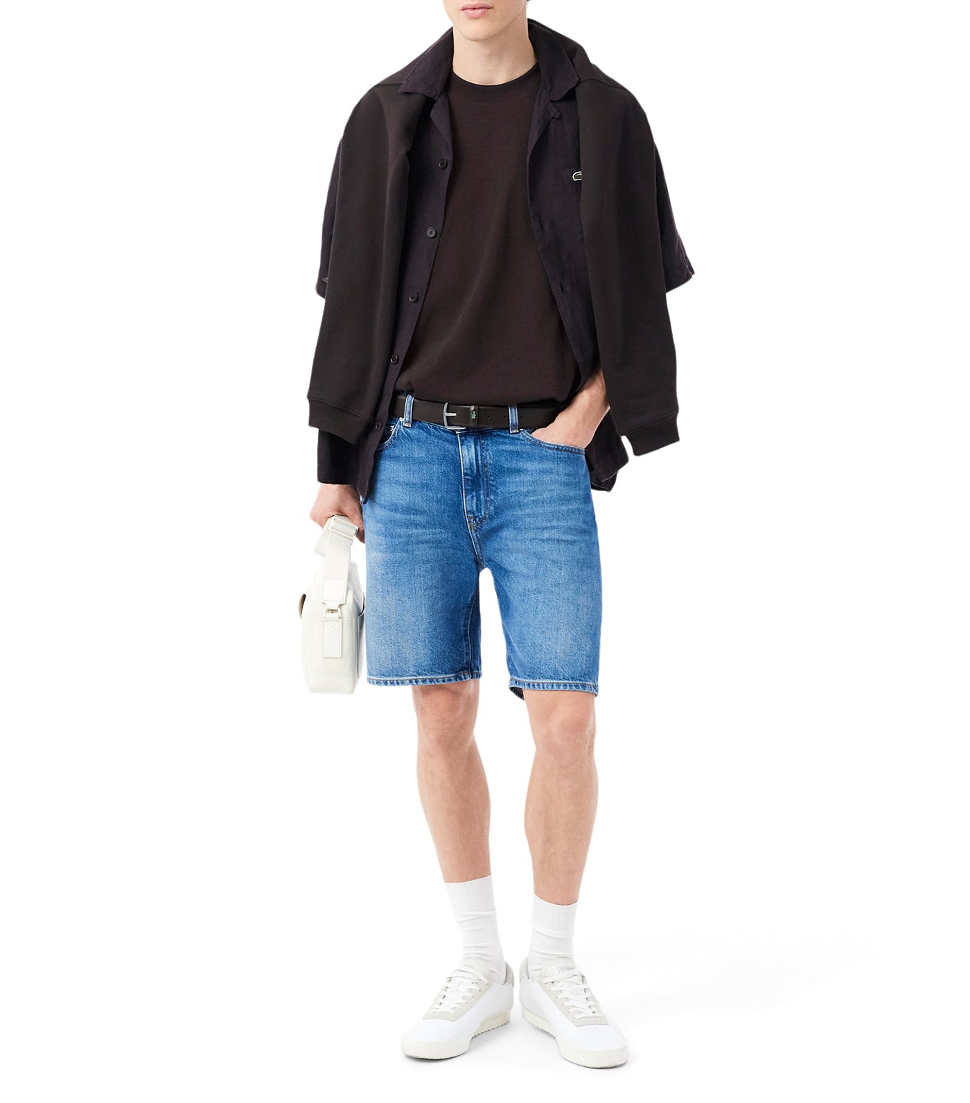 Lacoste Loose Fit Heavy Jersey T-Shirt Buffalo