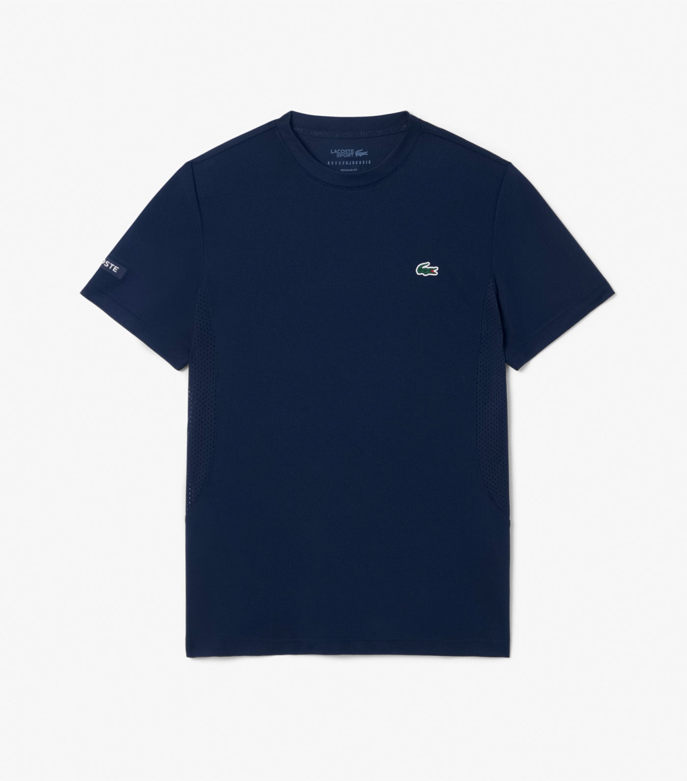 Lacoste Tennis x Novak Djokovic T-Shirt Navy Blue | Rustan's
