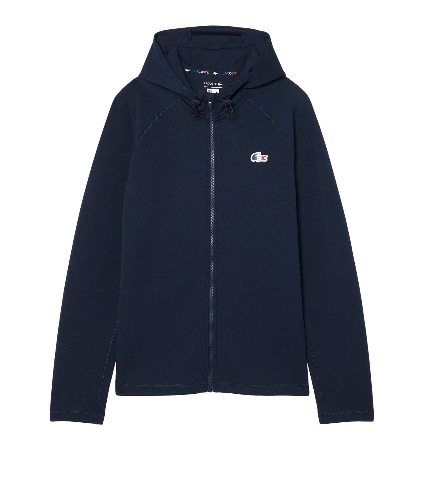 French Tennis Team Zipped Sweatshirt Navy Blue