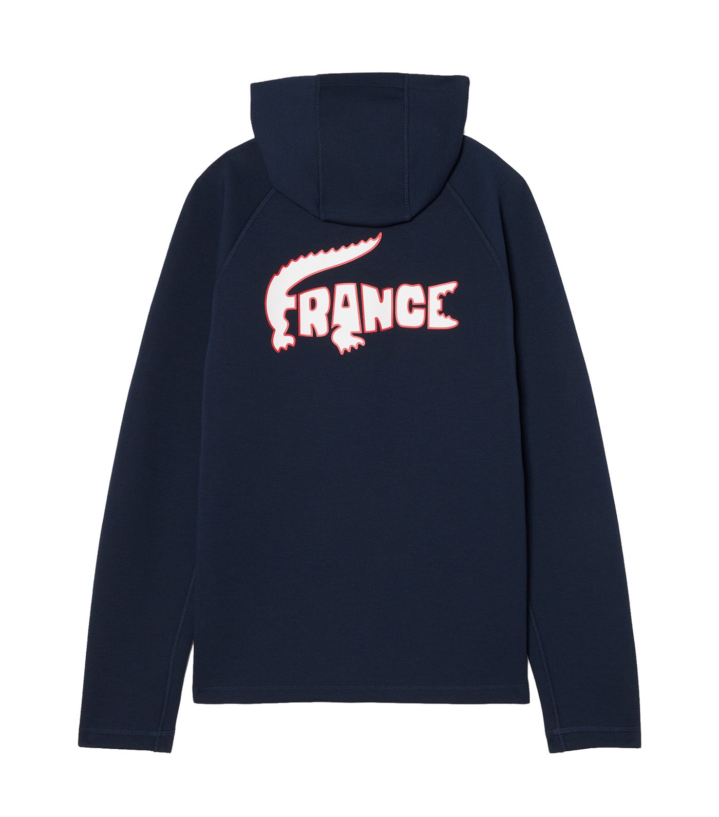 French Tennis Team Zipped Sweatshirt Navy Blue