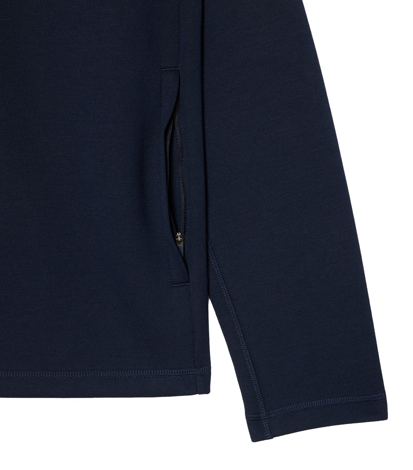 French Tennis Team Zipped Sweatshirt Navy Blue