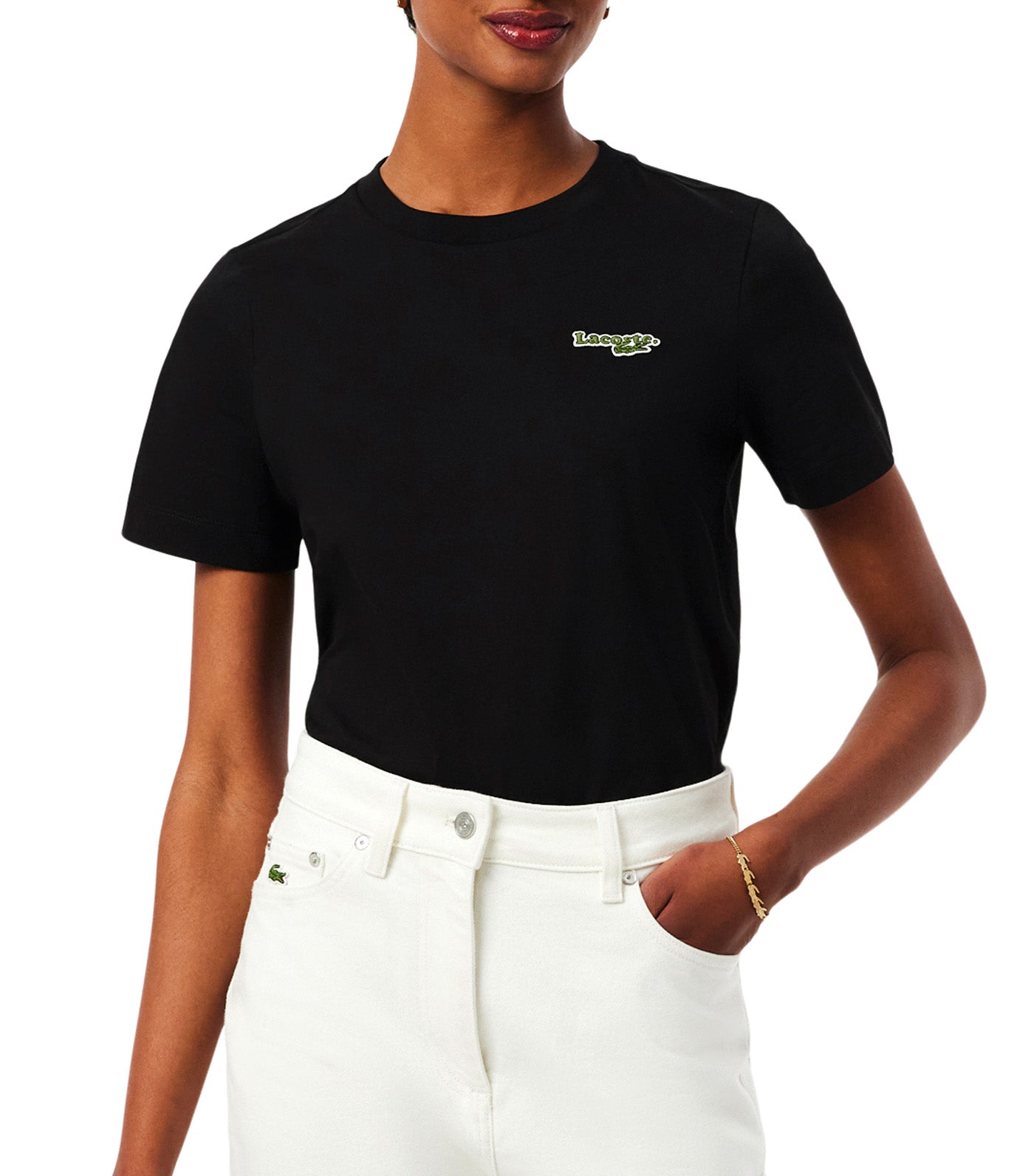 Cotton Badge T-Shirt