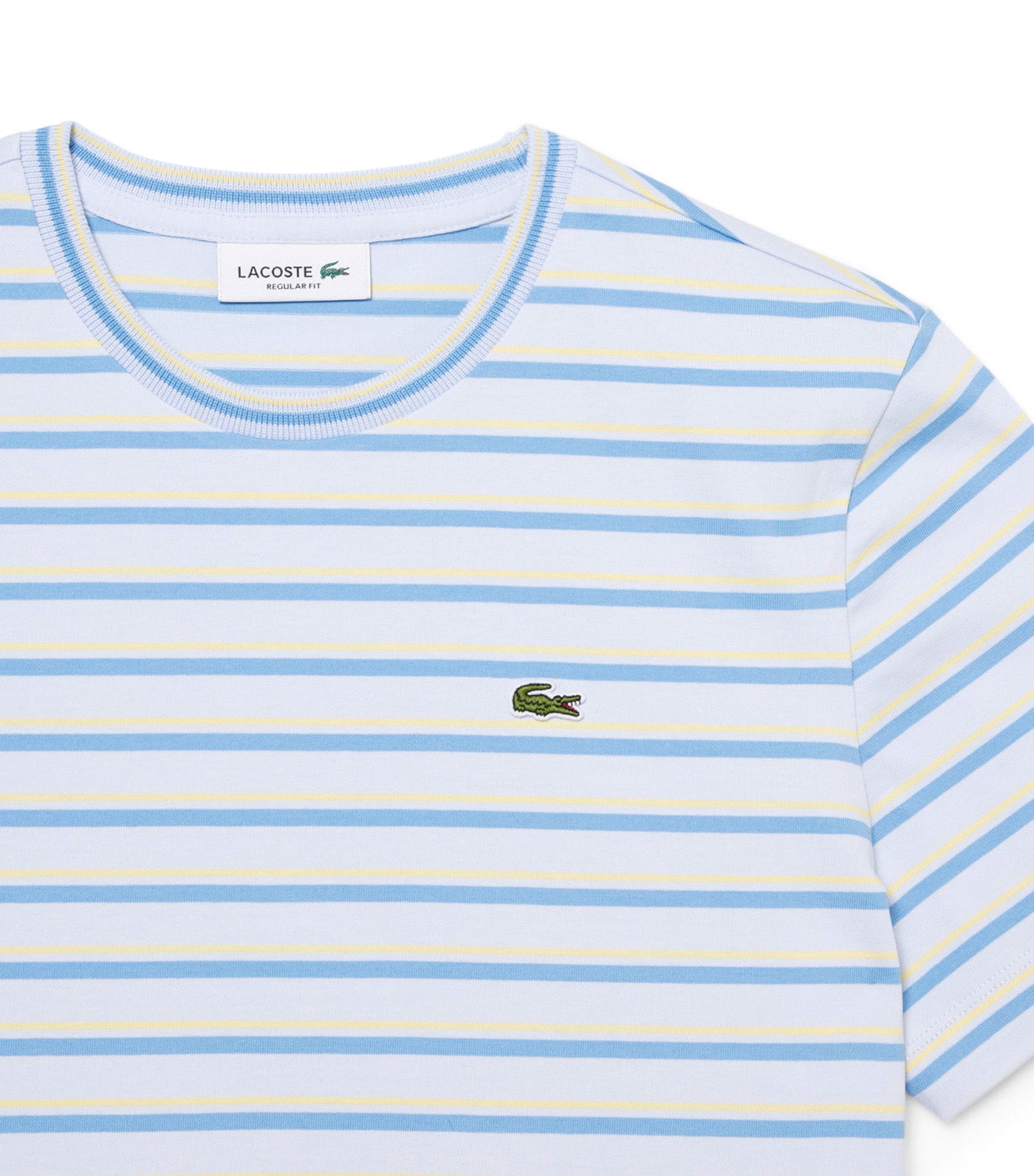 Striped Jersey T-Shirt Phoenix Blue/Turquin Blue