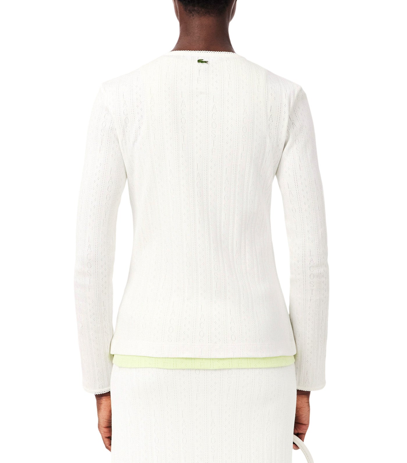 Slim Fit Pointelle Cardigan