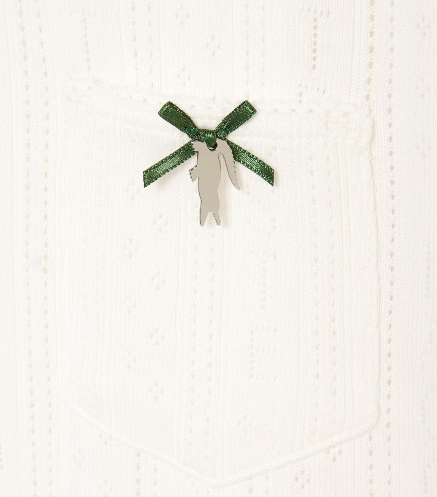 Slim Fit Pointelle Cardigan