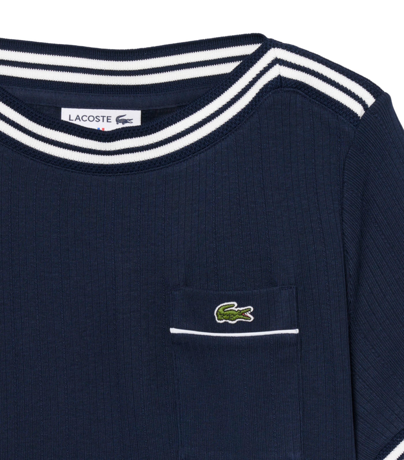 French Made Boat Neck T-Shirt