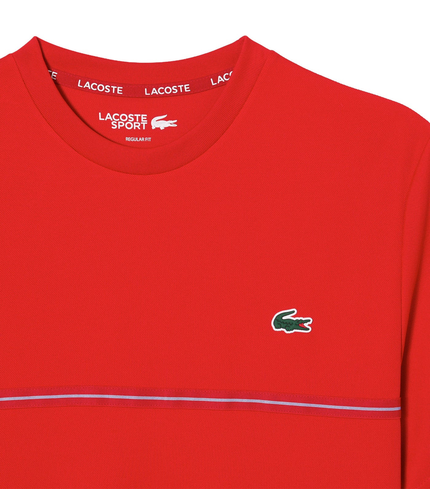 Ultra Dry Crocodile Print Sport T-Shirt Red