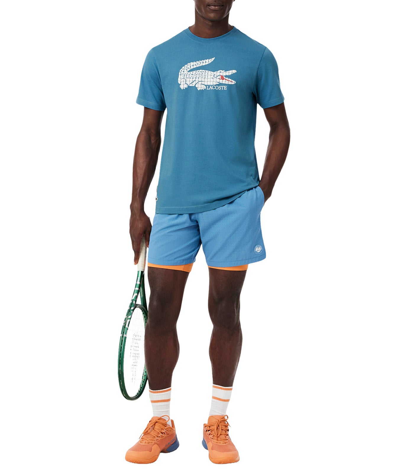 Roland-Garros Edition Tennis T-Shirt Abyss Blue