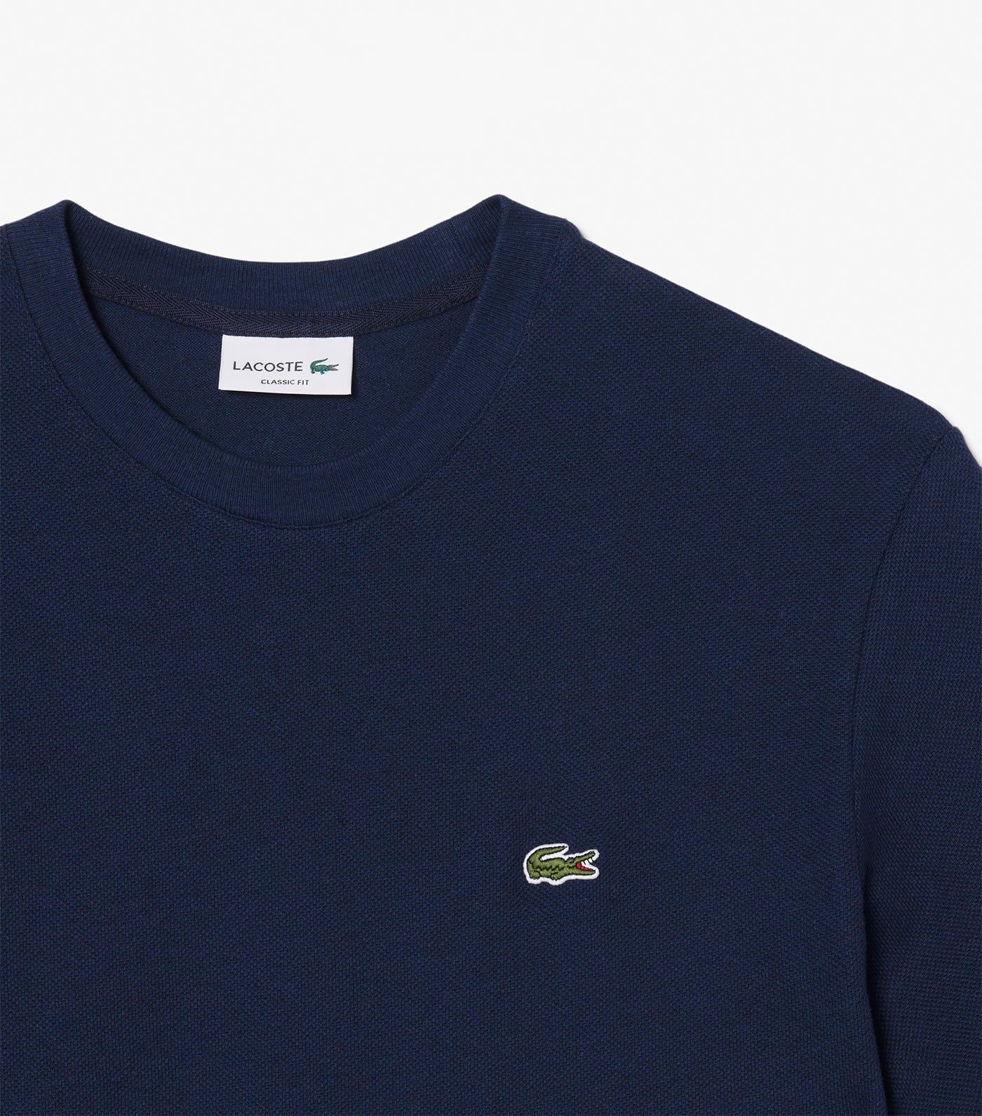 Heavy Cotton and Linen Piqué T-Shirt