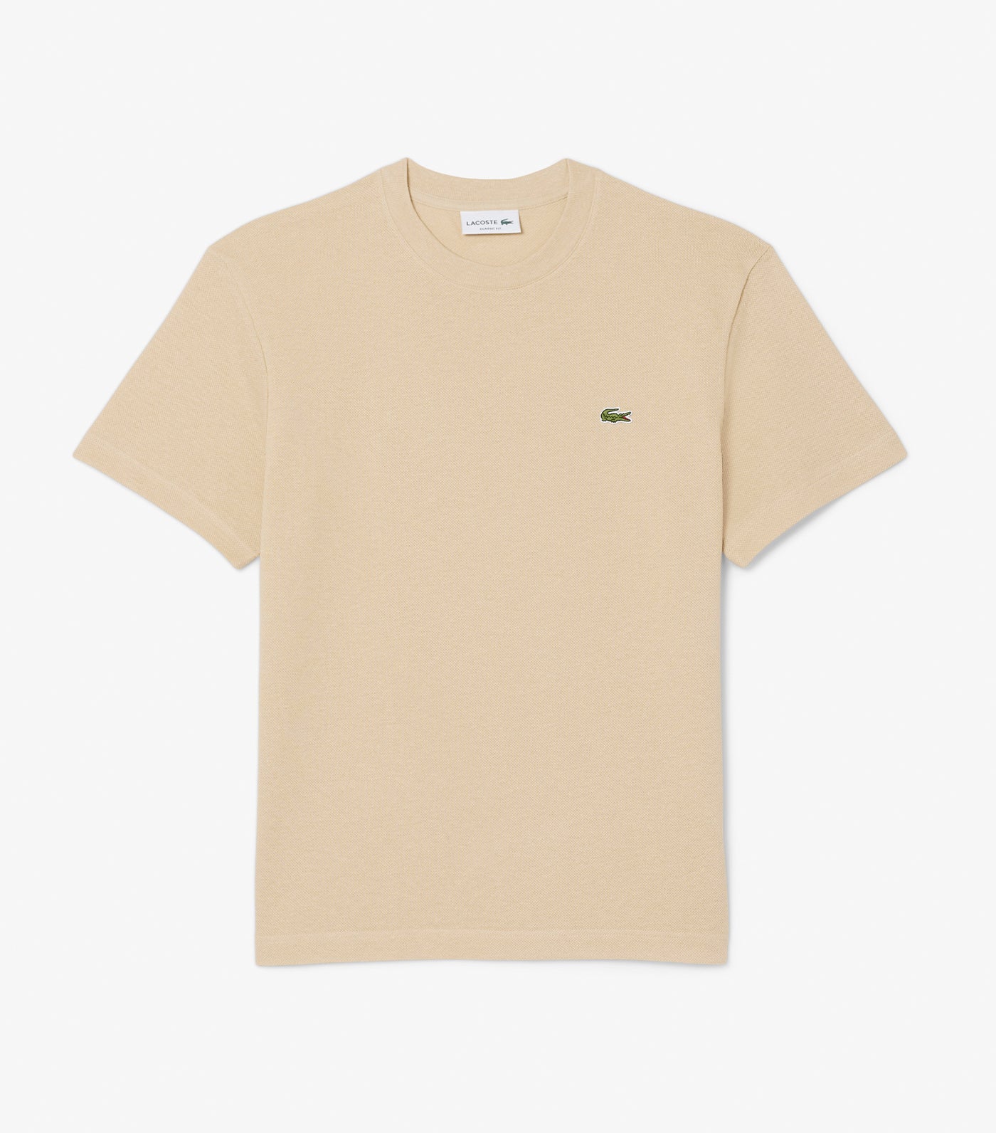 Heavy Cotton and Linen Piqué T-Shirt