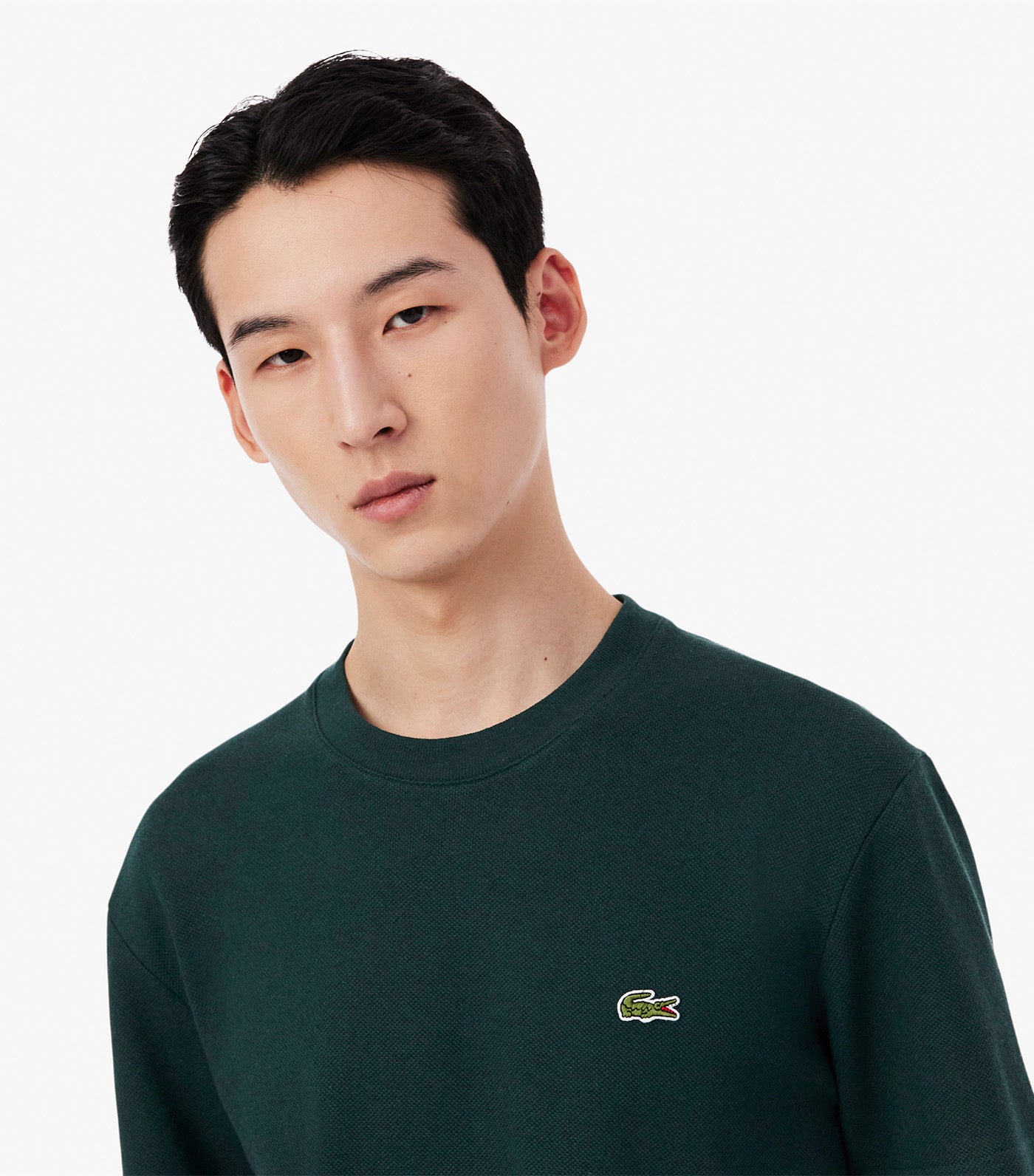 Heavy Cotton and Linen Piqué T-Shirt