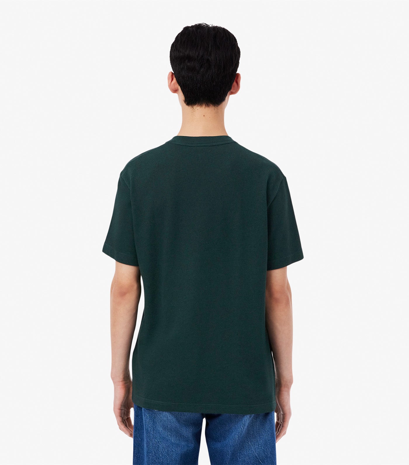 Heavy Cotton and Linen Piqué T-Shirt