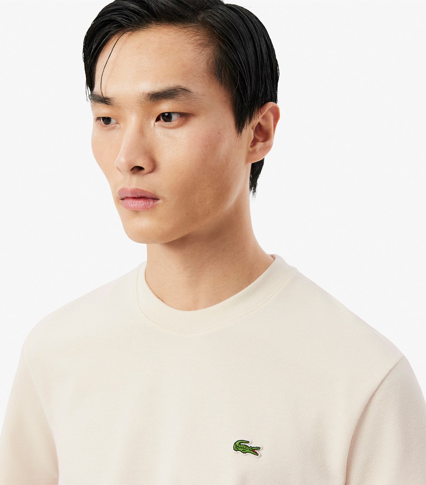 French Made Striped Piqué T-Shirt Lapland