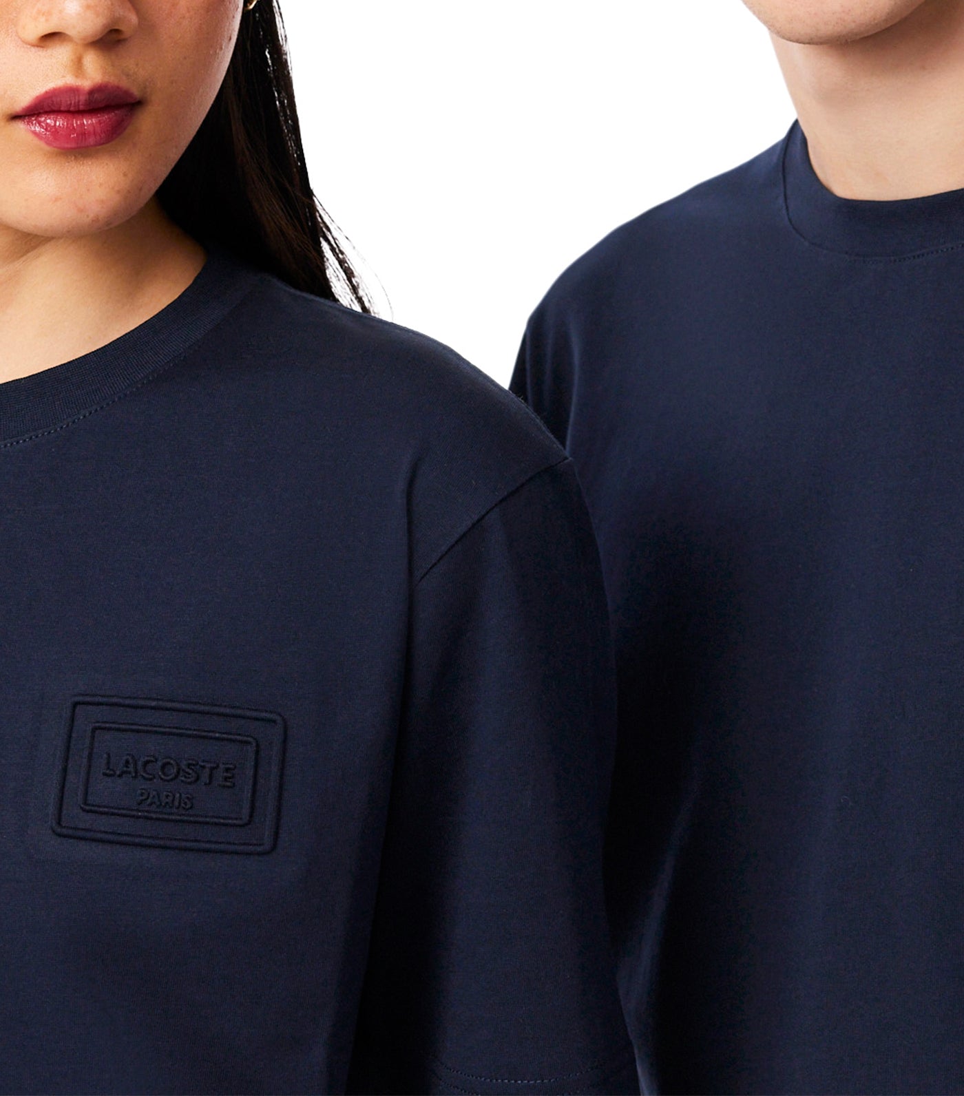 Embossed Branding Jersey T-Shirt