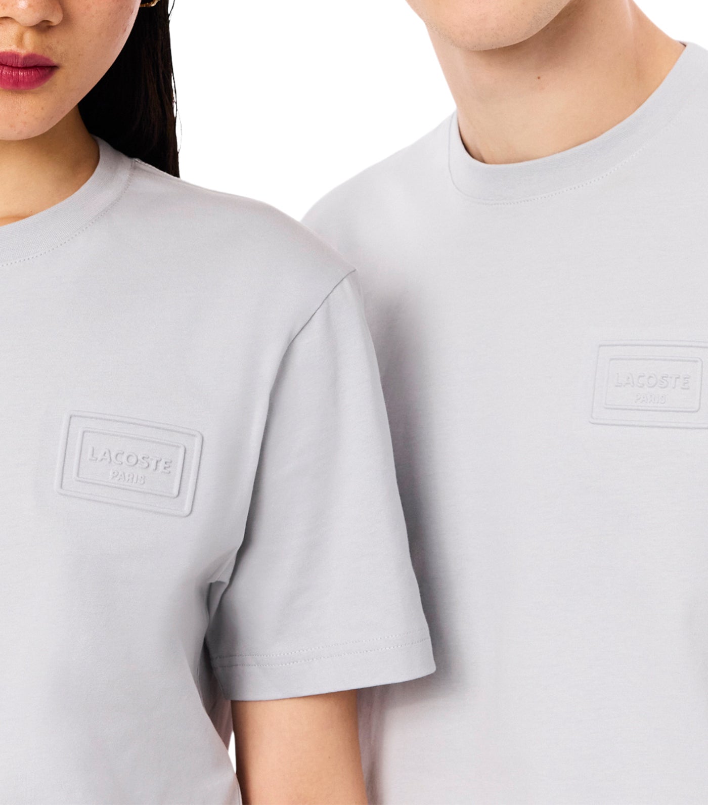 Embossed Branding Jersey T-Shirt