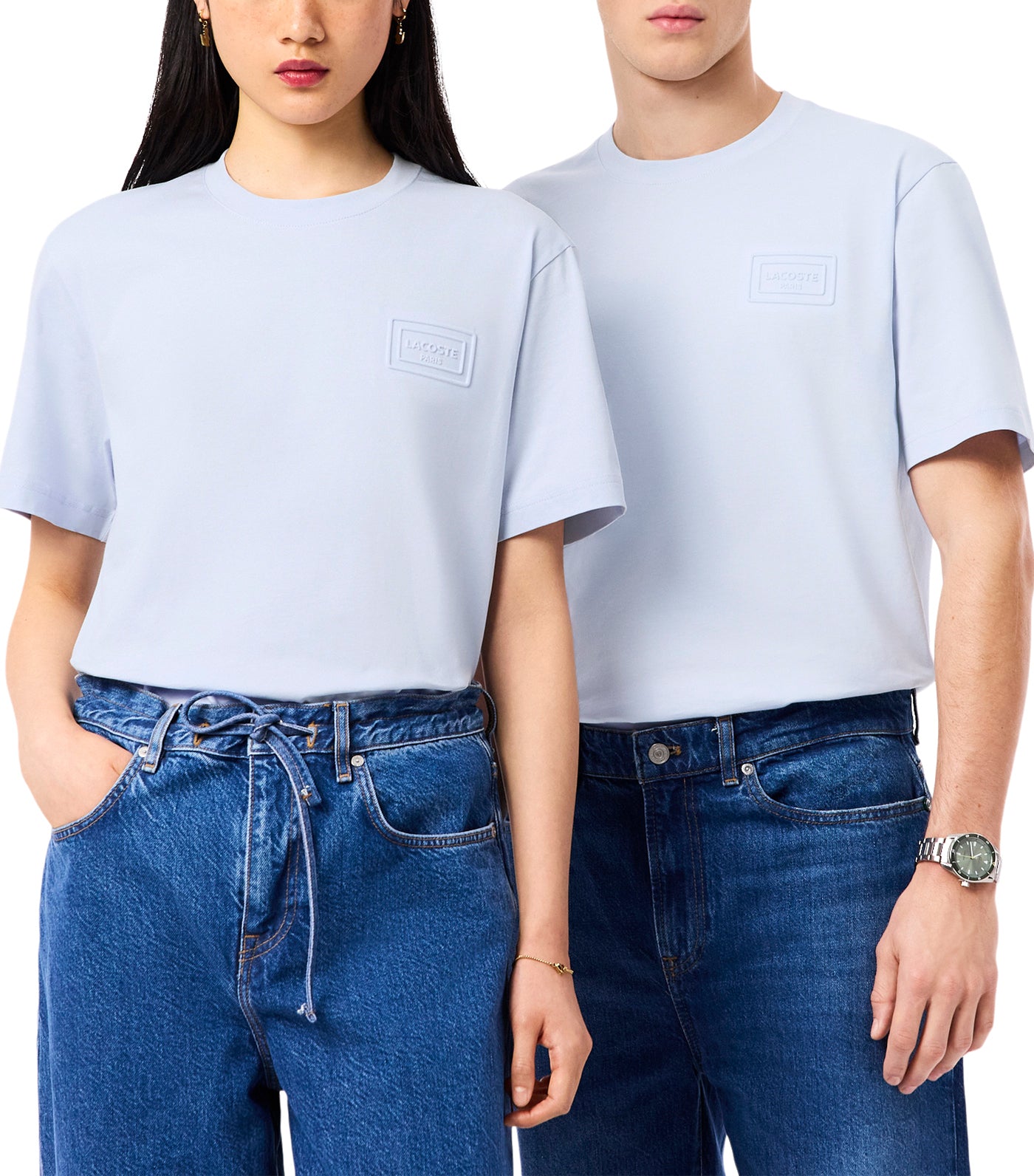 Embossed Branding Jersey T-Shirt
