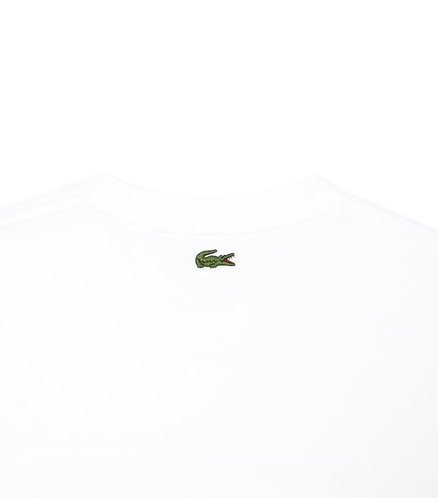 Lacoste Embroidered Cotton T-Shirt Flour