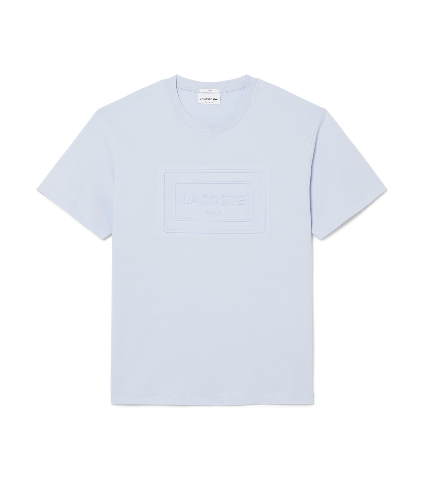 Lacoste Embroidered Cotton T-Shirt Pheonix Blue