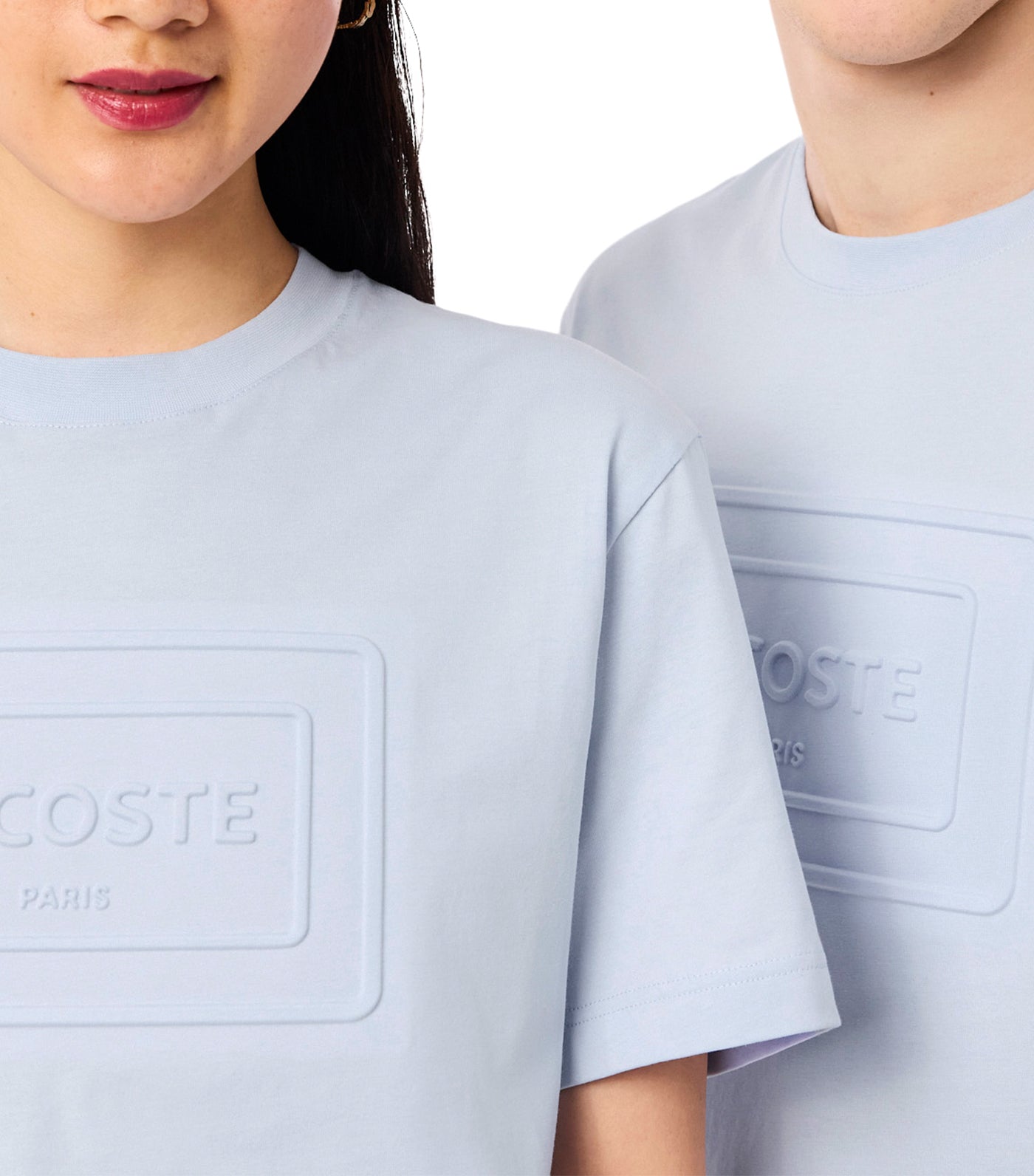 Lacoste Embroidered Cotton T-Shirt Pheonix Blue