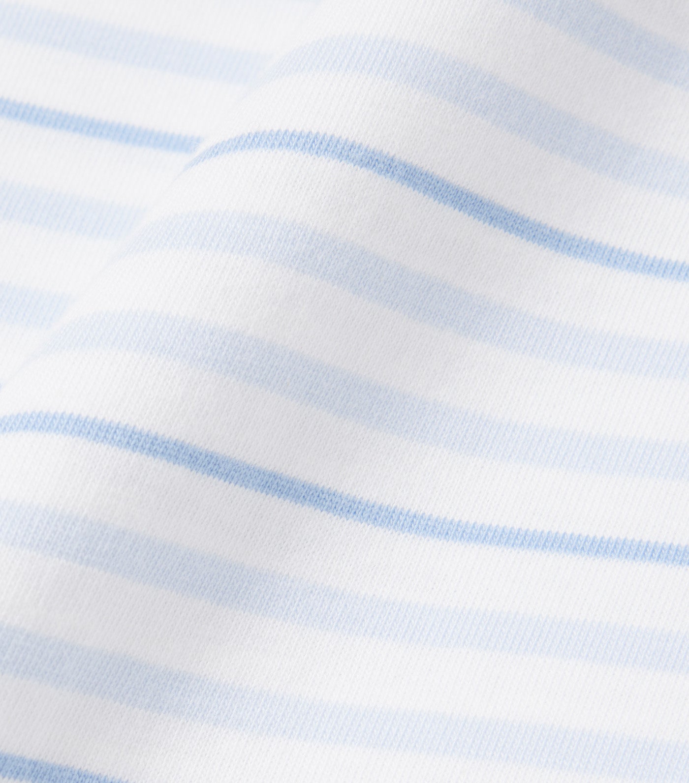 Lacoste Striped Cotton T-Shirt Pheonix Blue/Flour
