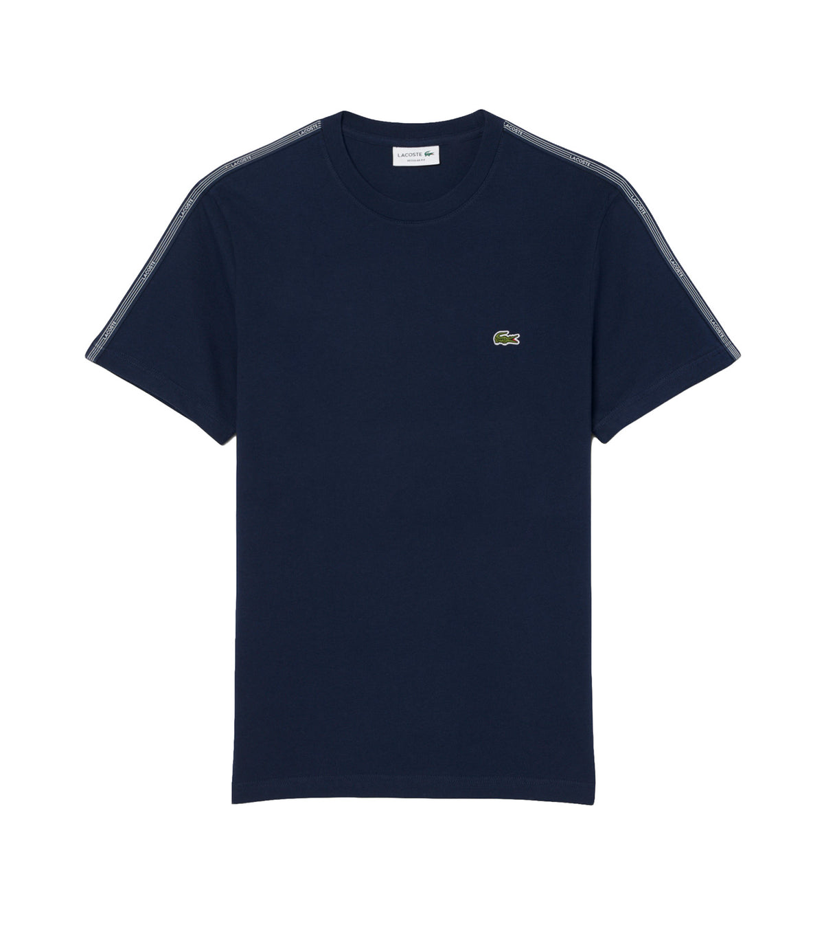 Branded Stripe Band T-Shirt Midnight Blue