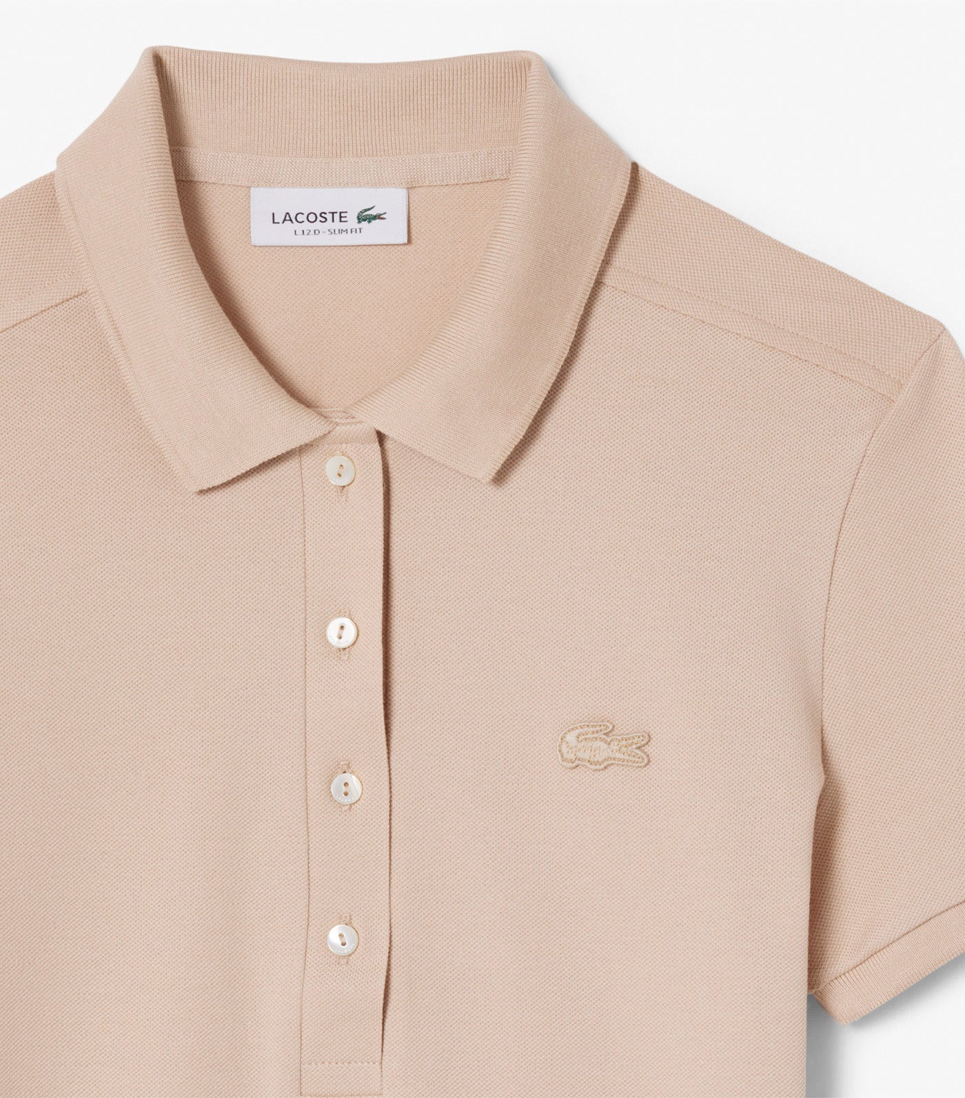 Lacoste L.12.D Slim Fit Stretch Mini Pique Polo Shirt Lionne