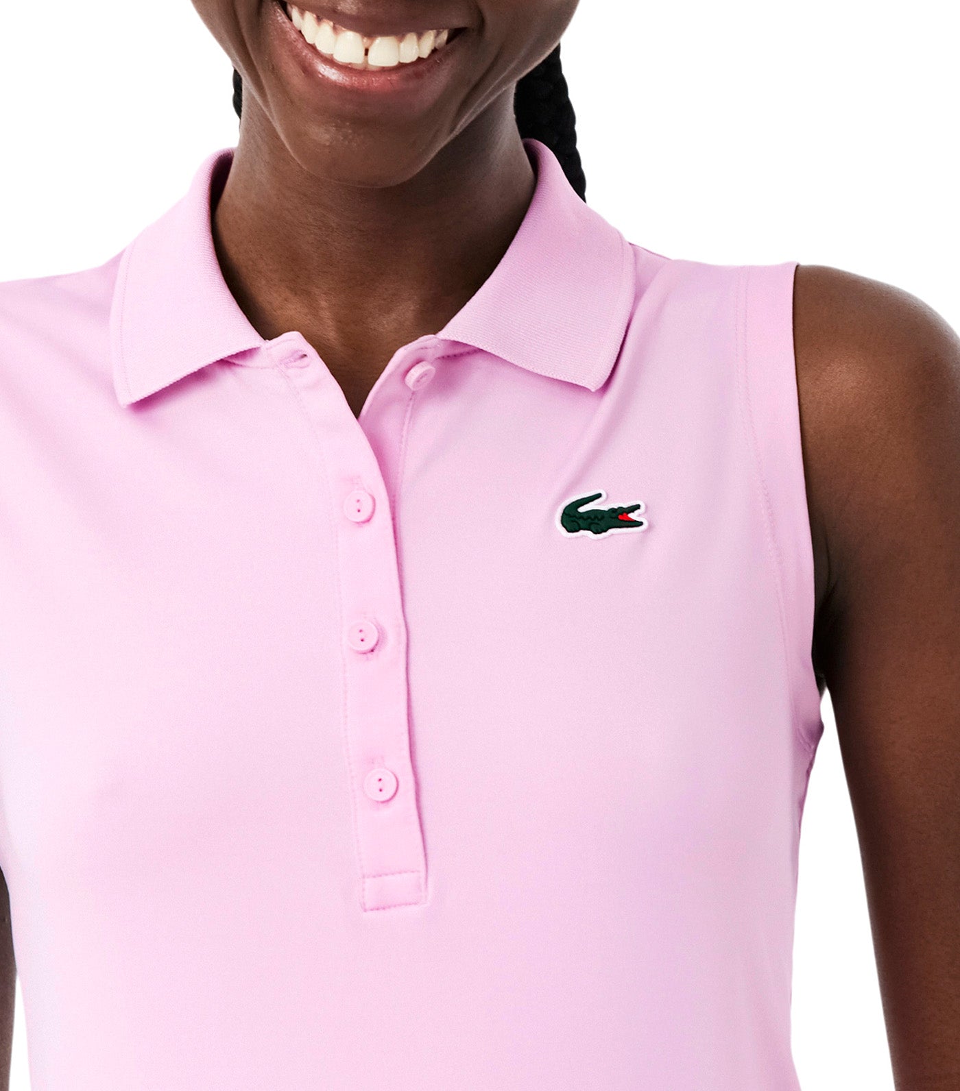 Ultra-Dry Slim Fit Anti-UV Stretch Golf Polo Shirt Albizia