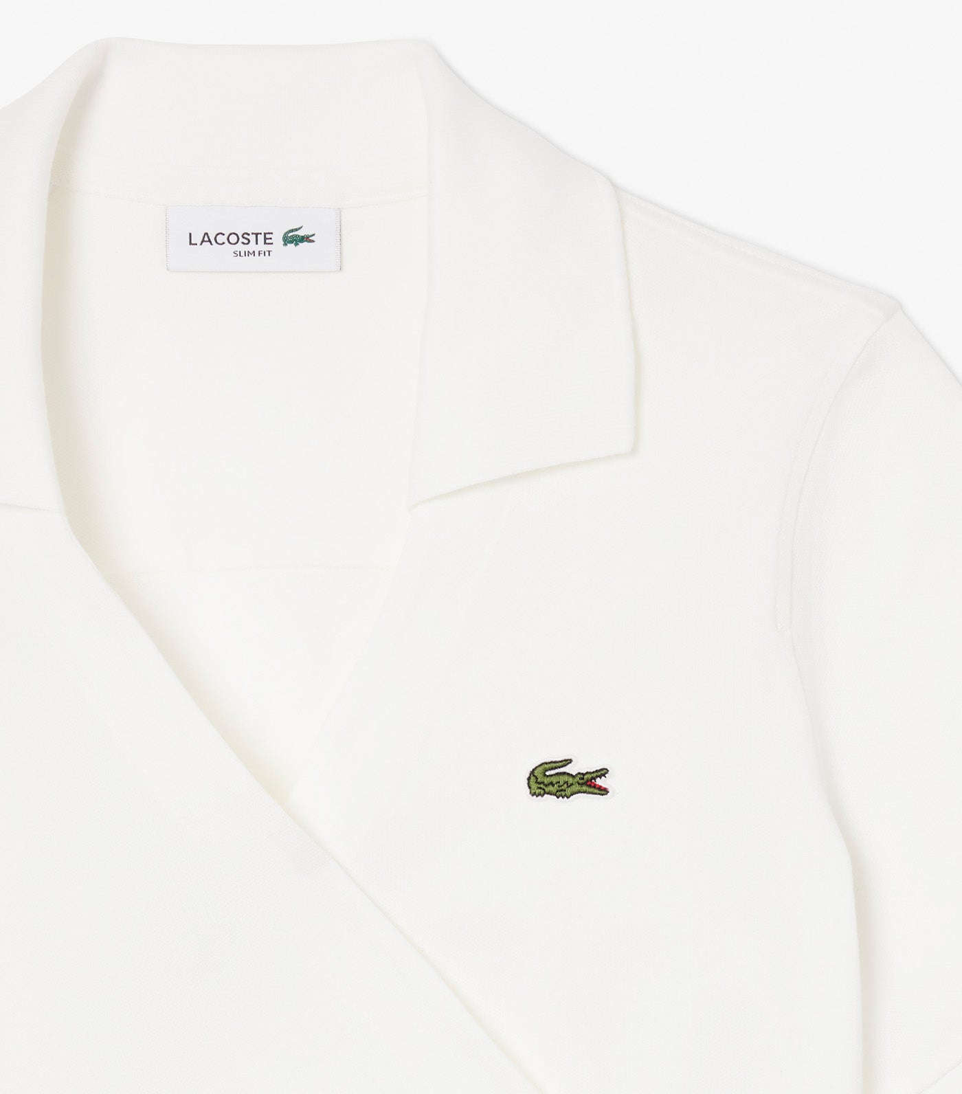 Stretch Mini Piqué Wrap Polo Shirt