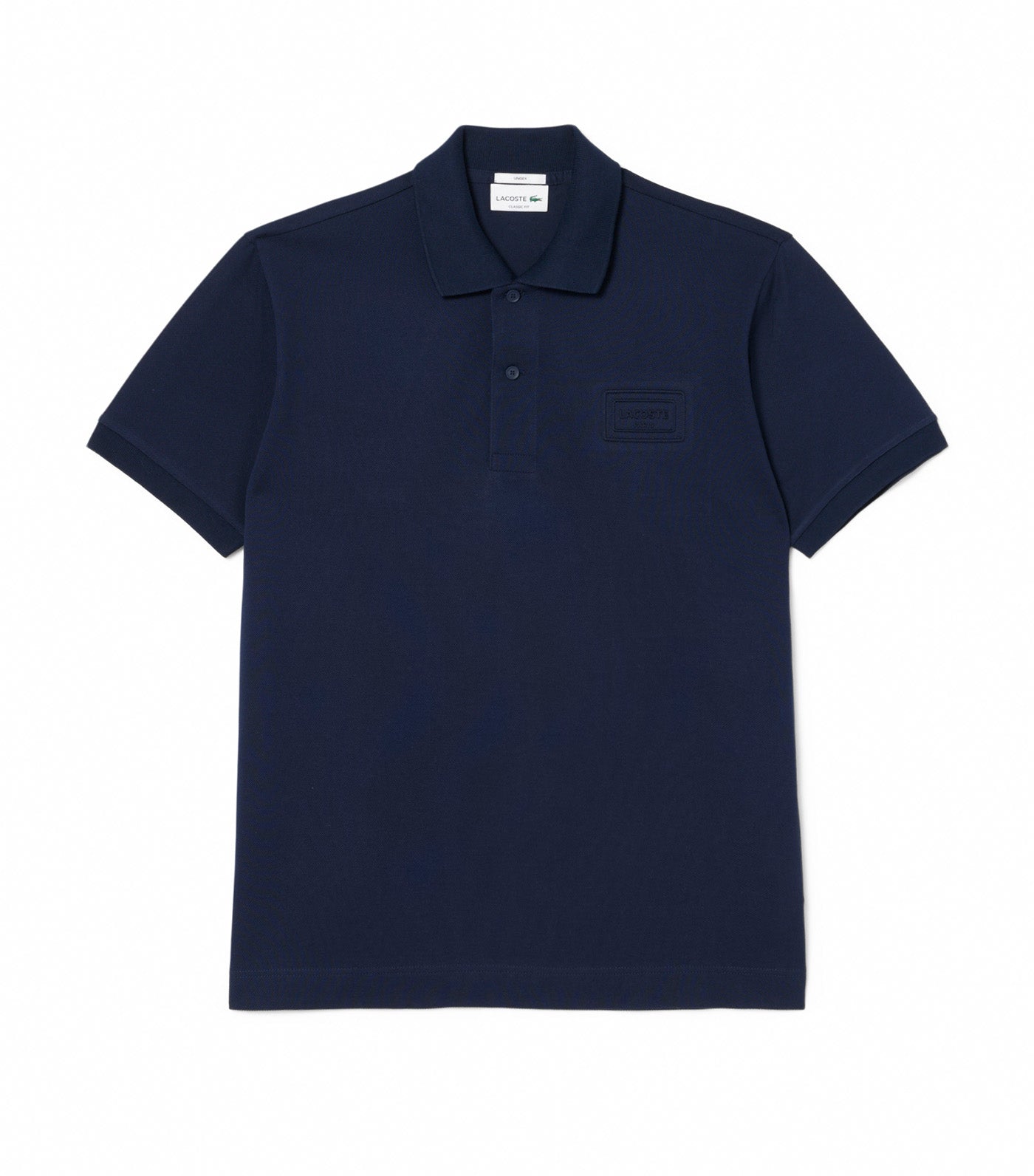 Classic Fit Embossed Branding Polo Shirt