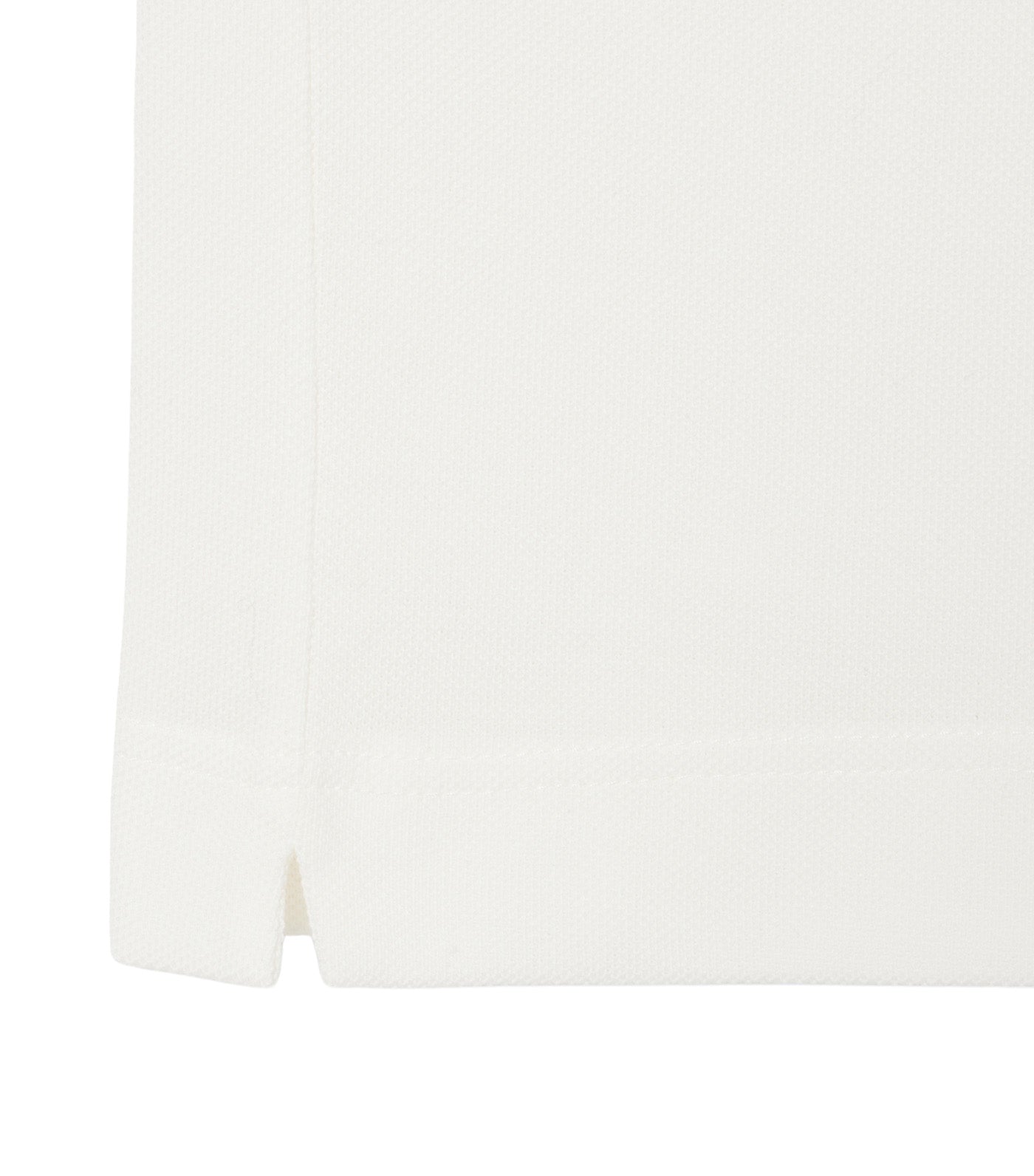 Classic Fit Embossed Branding Polo Shirt Flour