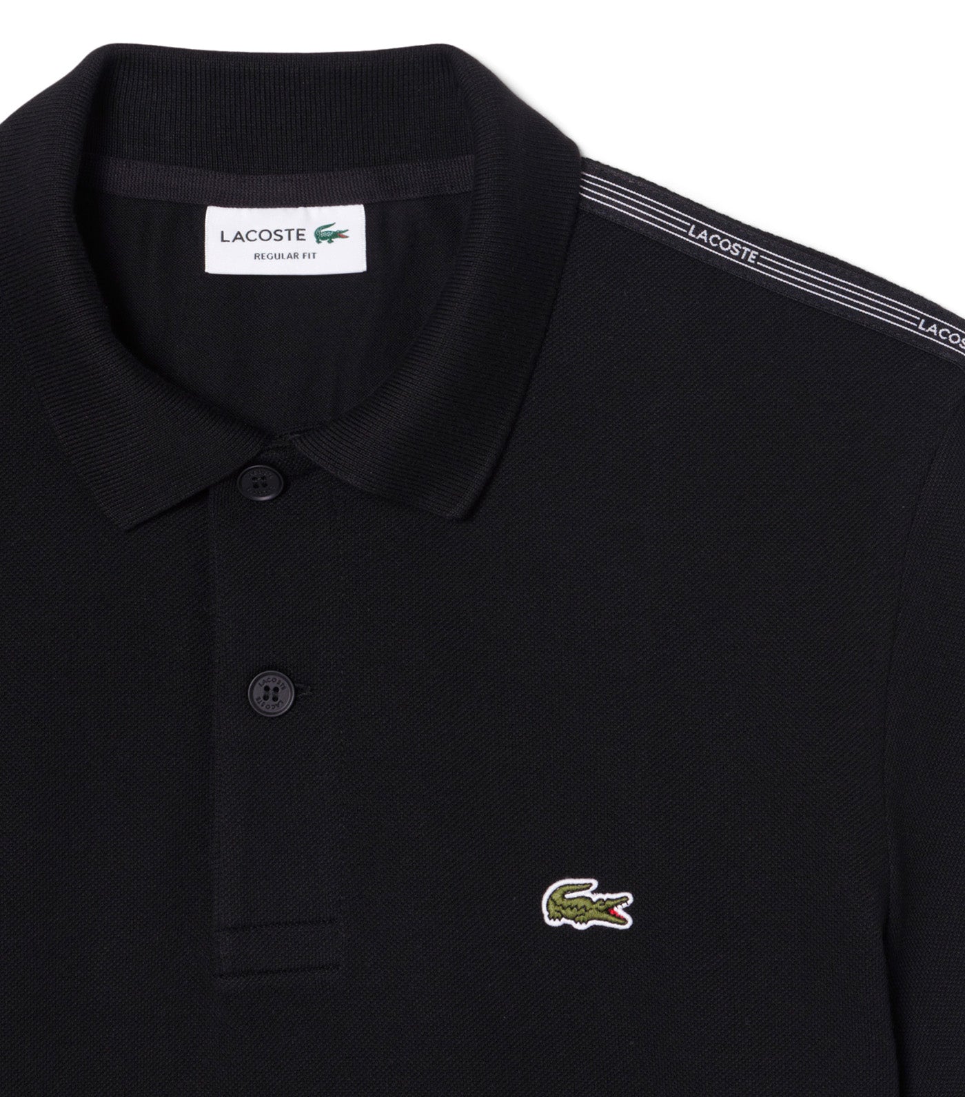 Regular Fit Logo Stripe Polo Shirt