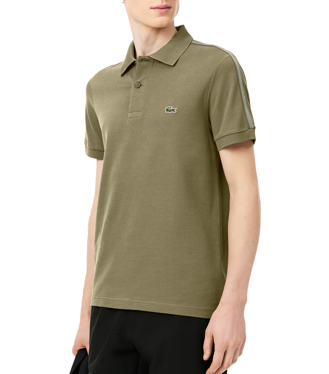 Regular Fit Logo Stripe Polo Shirt
