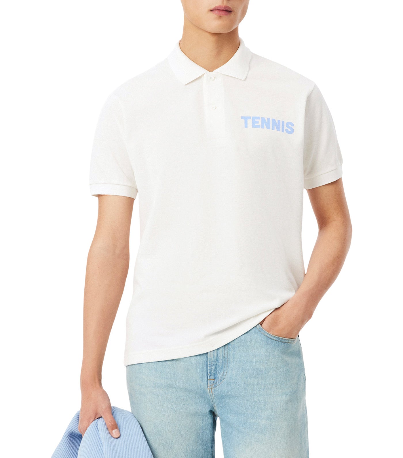 Classic Fit Printed Petit Piqué Polo Shirt