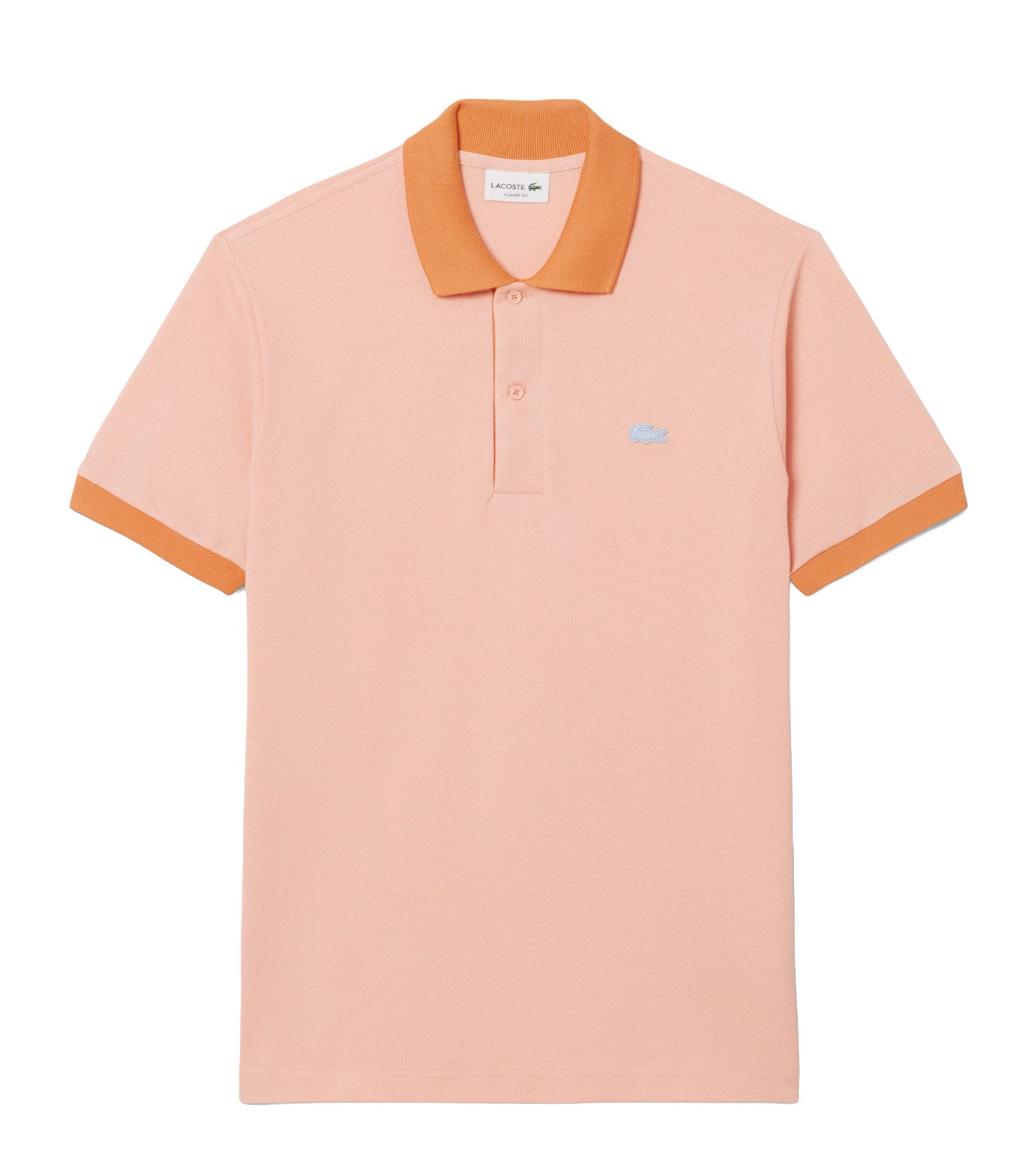 Classic Fit Contrast Rib Polo Shirt Miami/Blossom