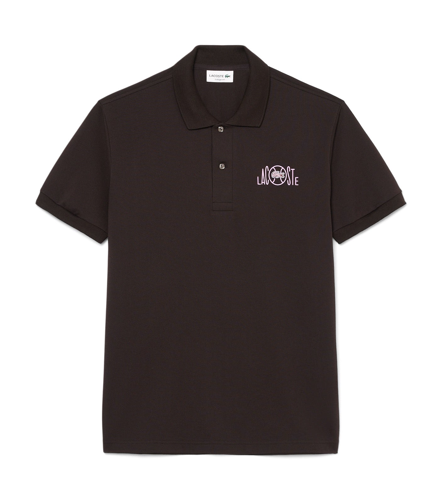 Classic Fit Graphic Branding Polo Shirt